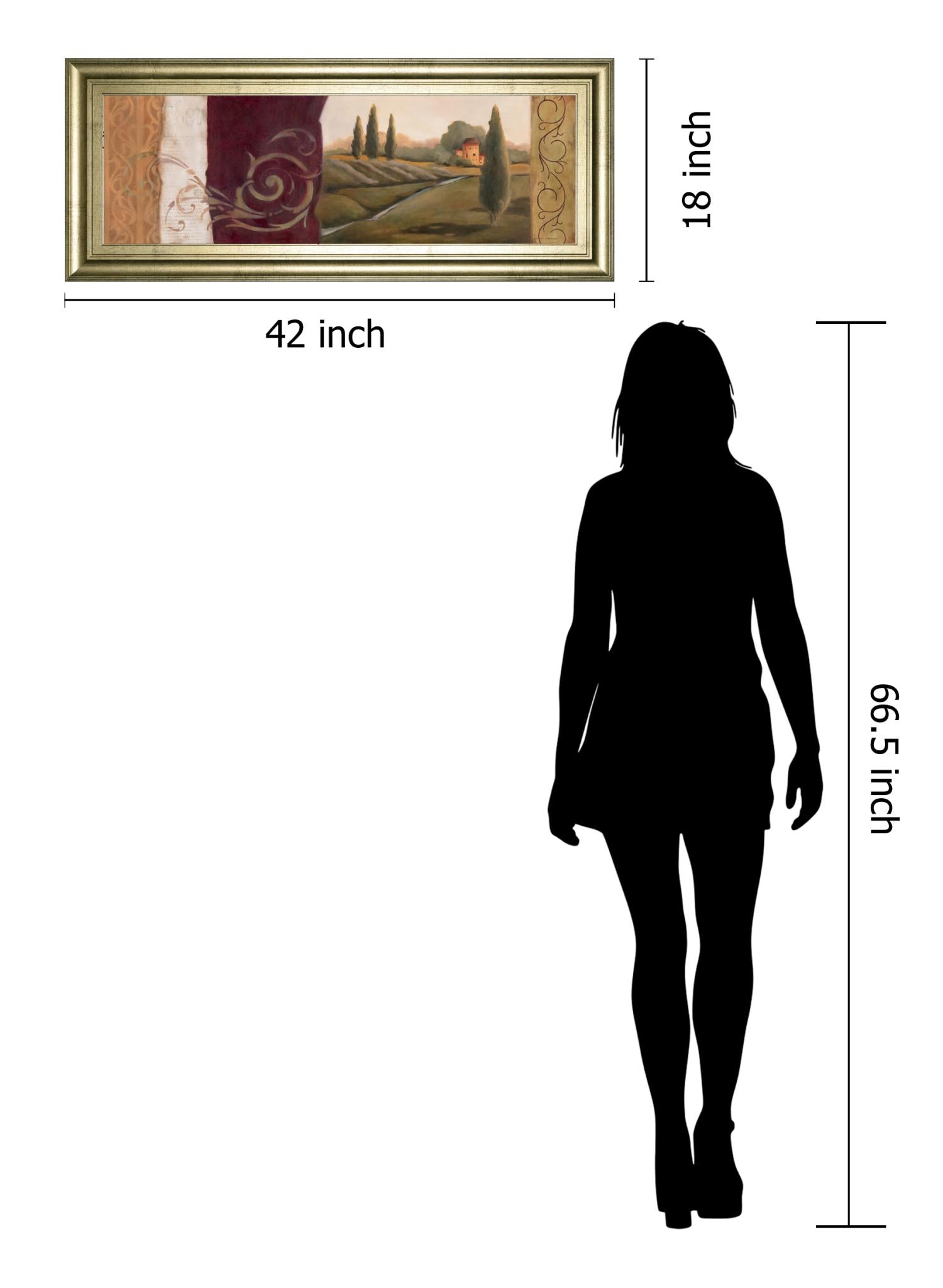 Promotional Line 18X42 18X42 Framed Print