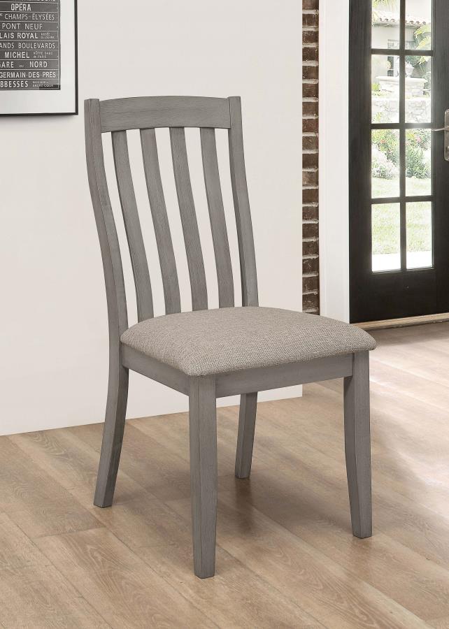 Nogales Wood Dining Side Chair Coastal (Set of 2)