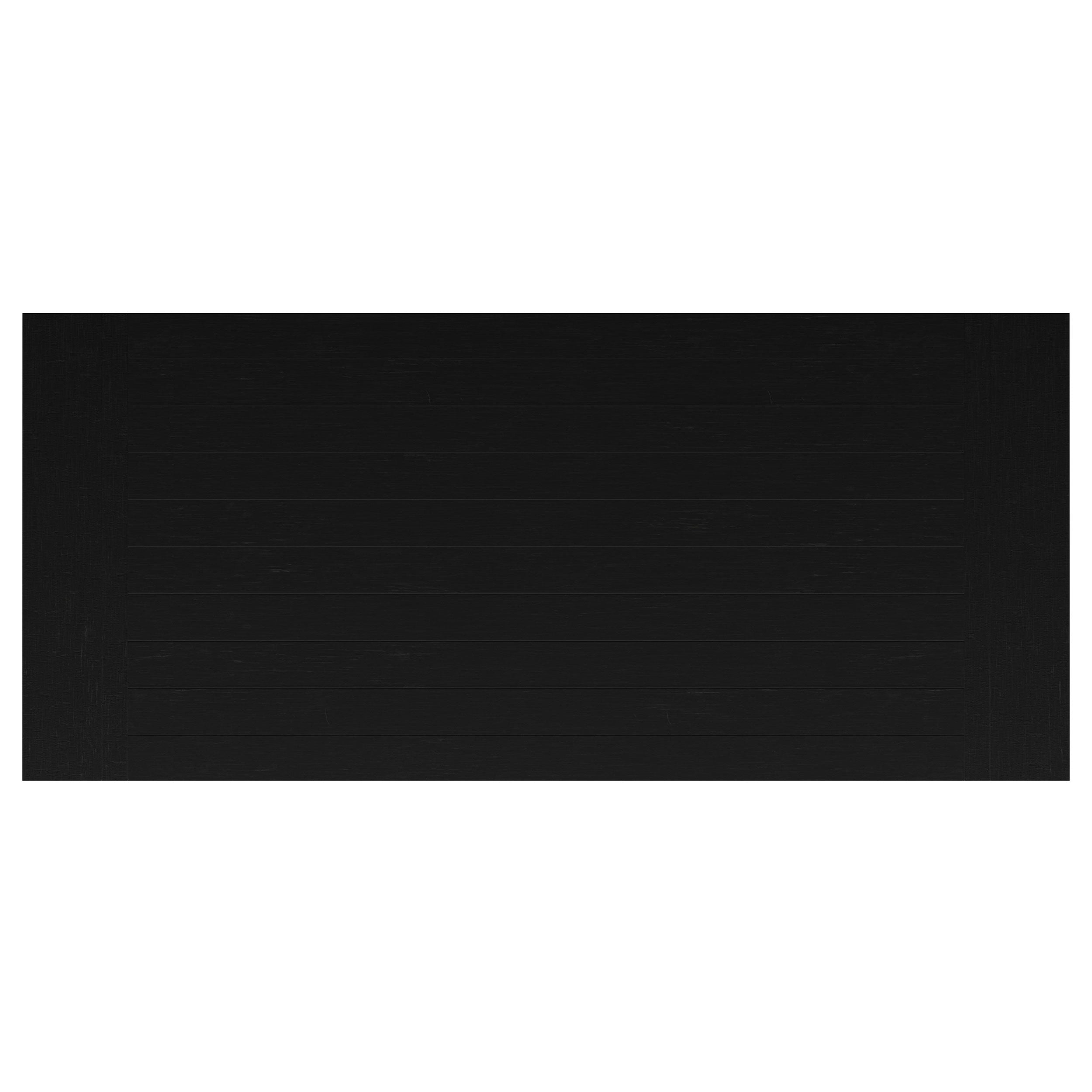 Florence 126-inch Extension Dining Table Distressed Black