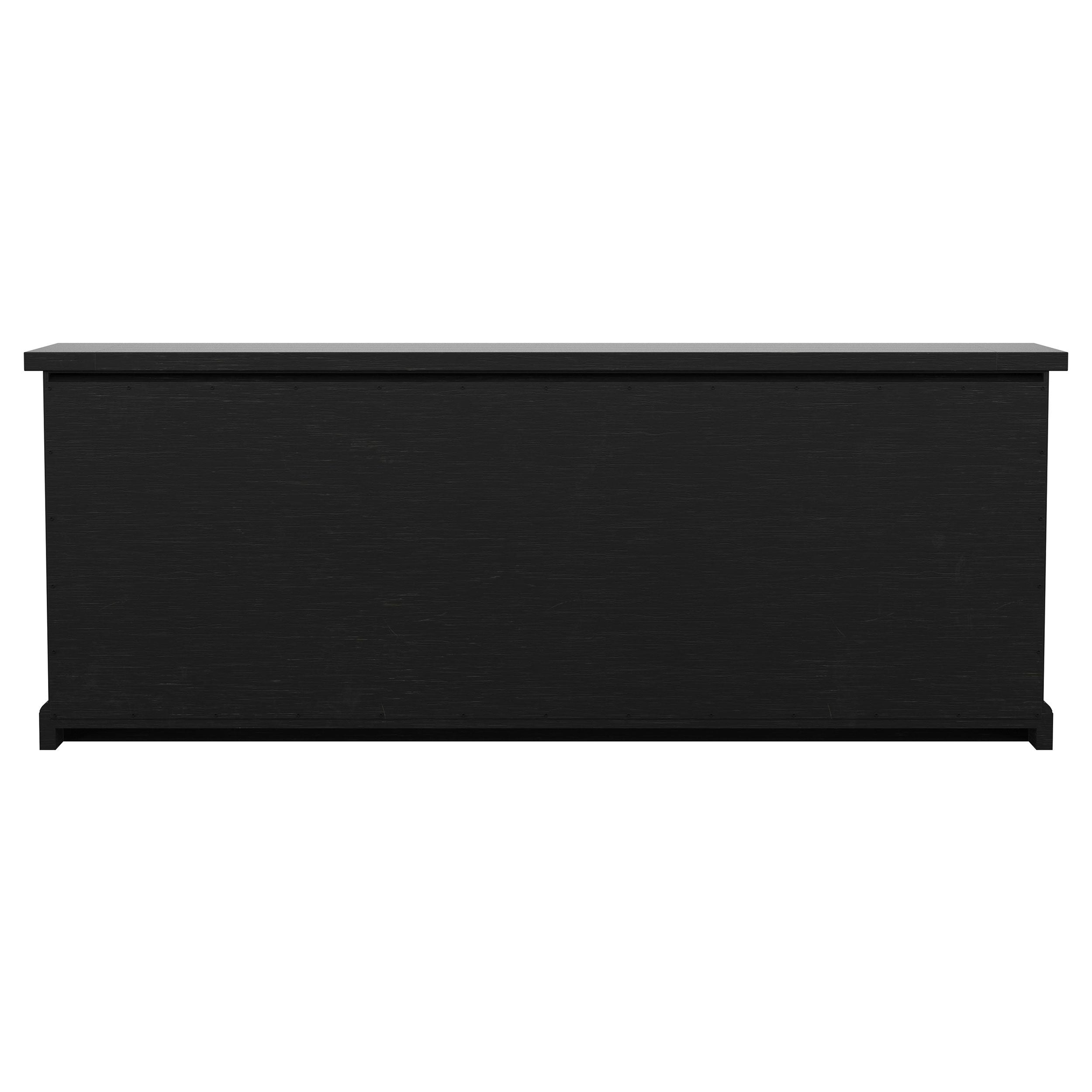 Florence 4-door Dining Sideboard Buffet Distressed Black