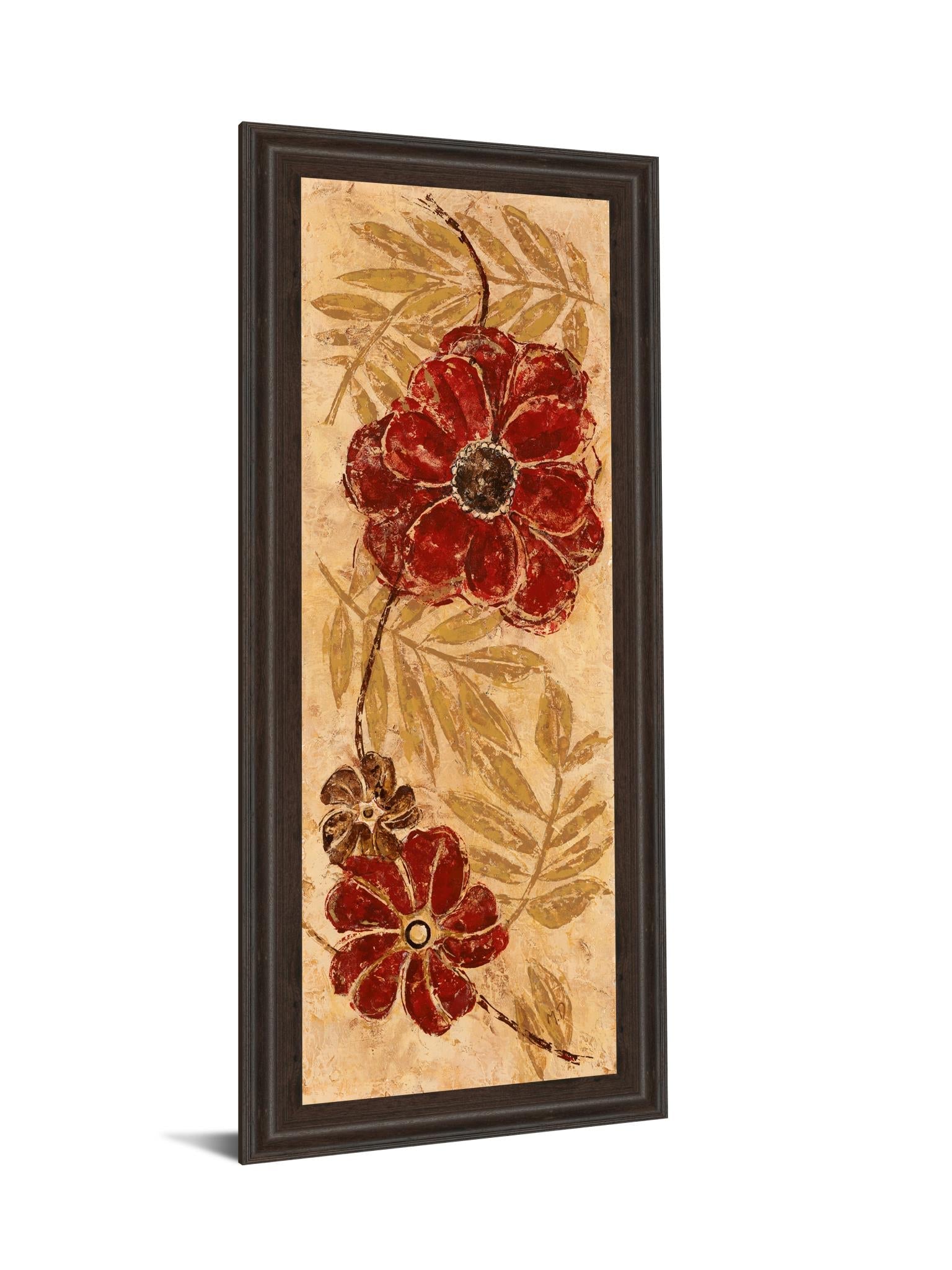 Touch Of Honey I By Maria Donovan 18X42 Framed Print