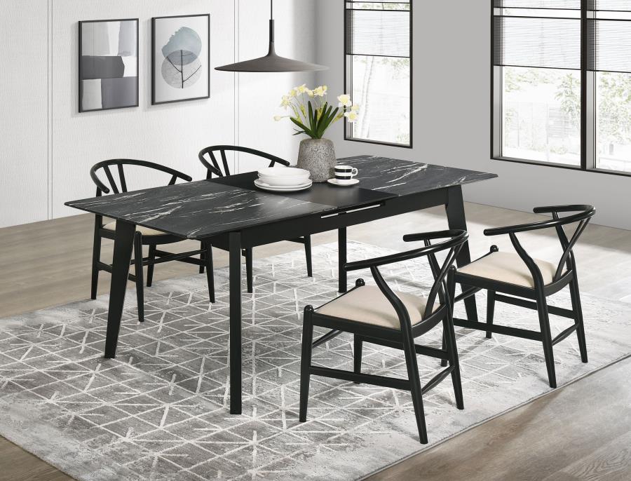 Crestmont Extension Leaf Dining Table Set