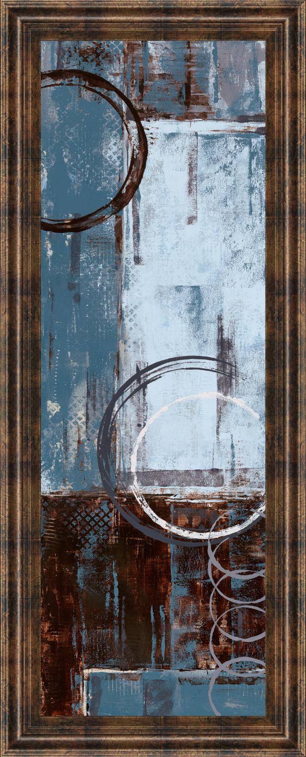 Cool Dance Ii By Maria Donovan 18X42 Framed Print