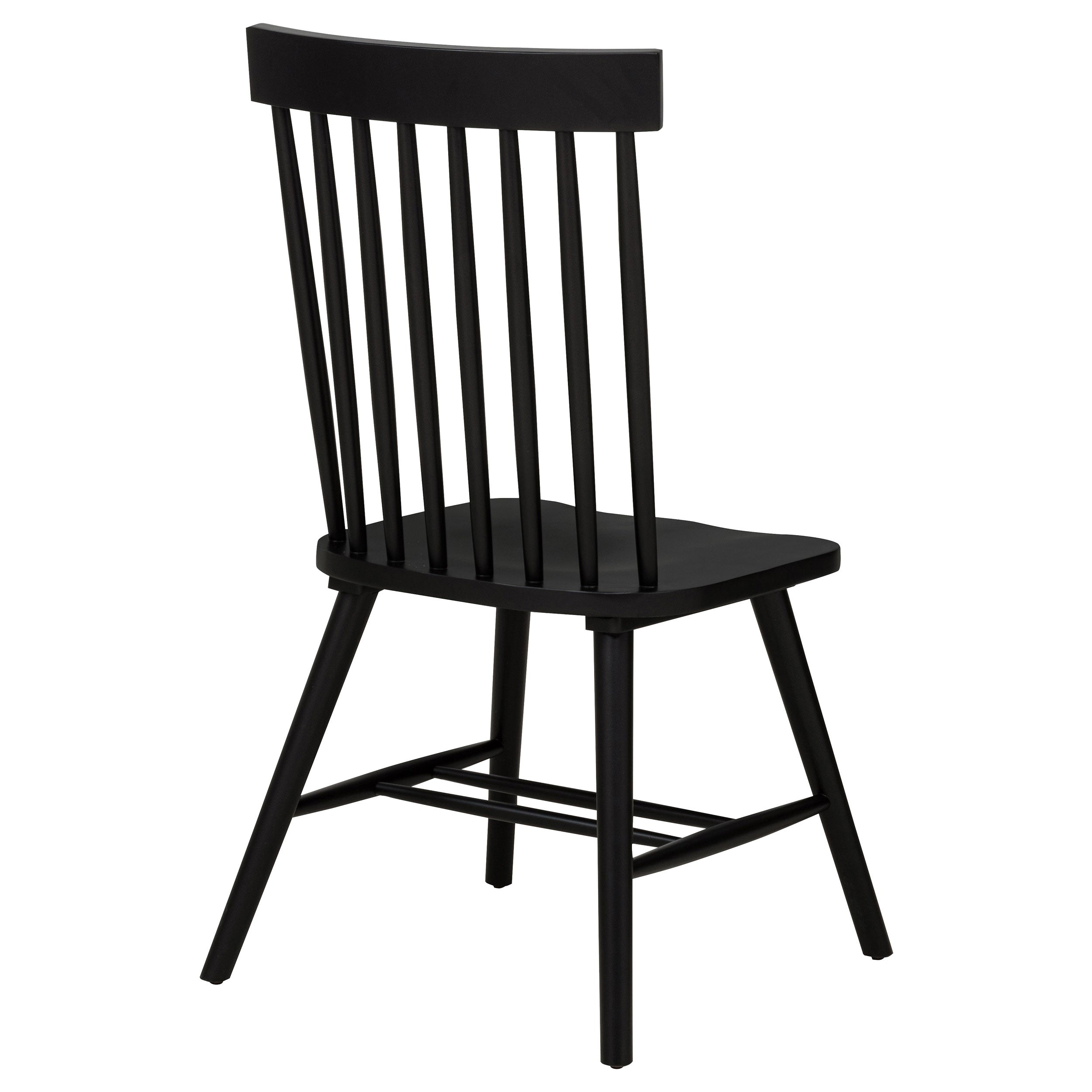 Andrews Windsor Spindle Back Dining Side Chair (Set of 2)