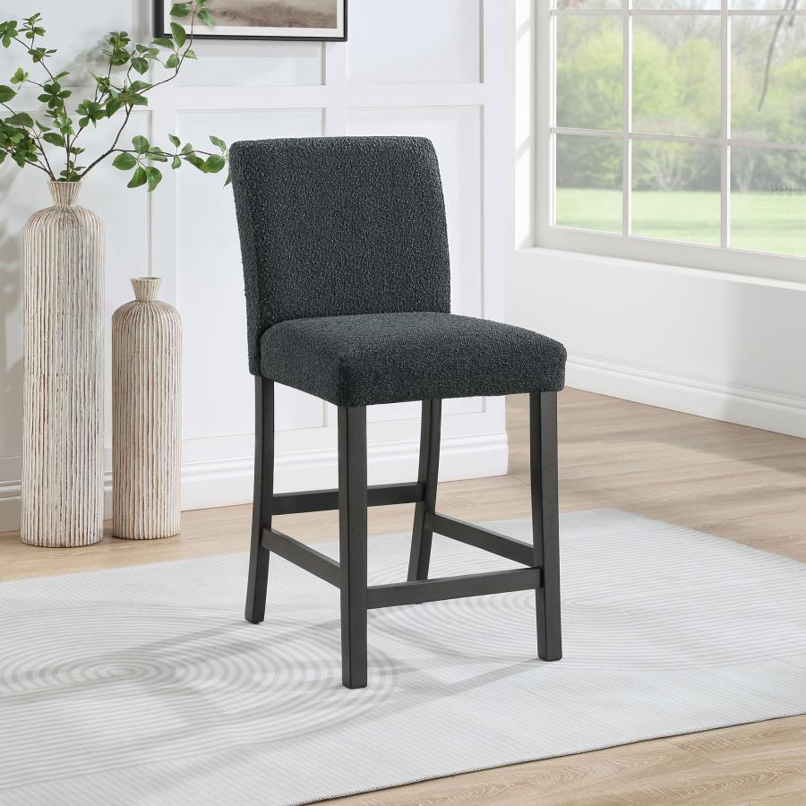 Alba Boucle Upholstered Counter Chair (Set of 2)