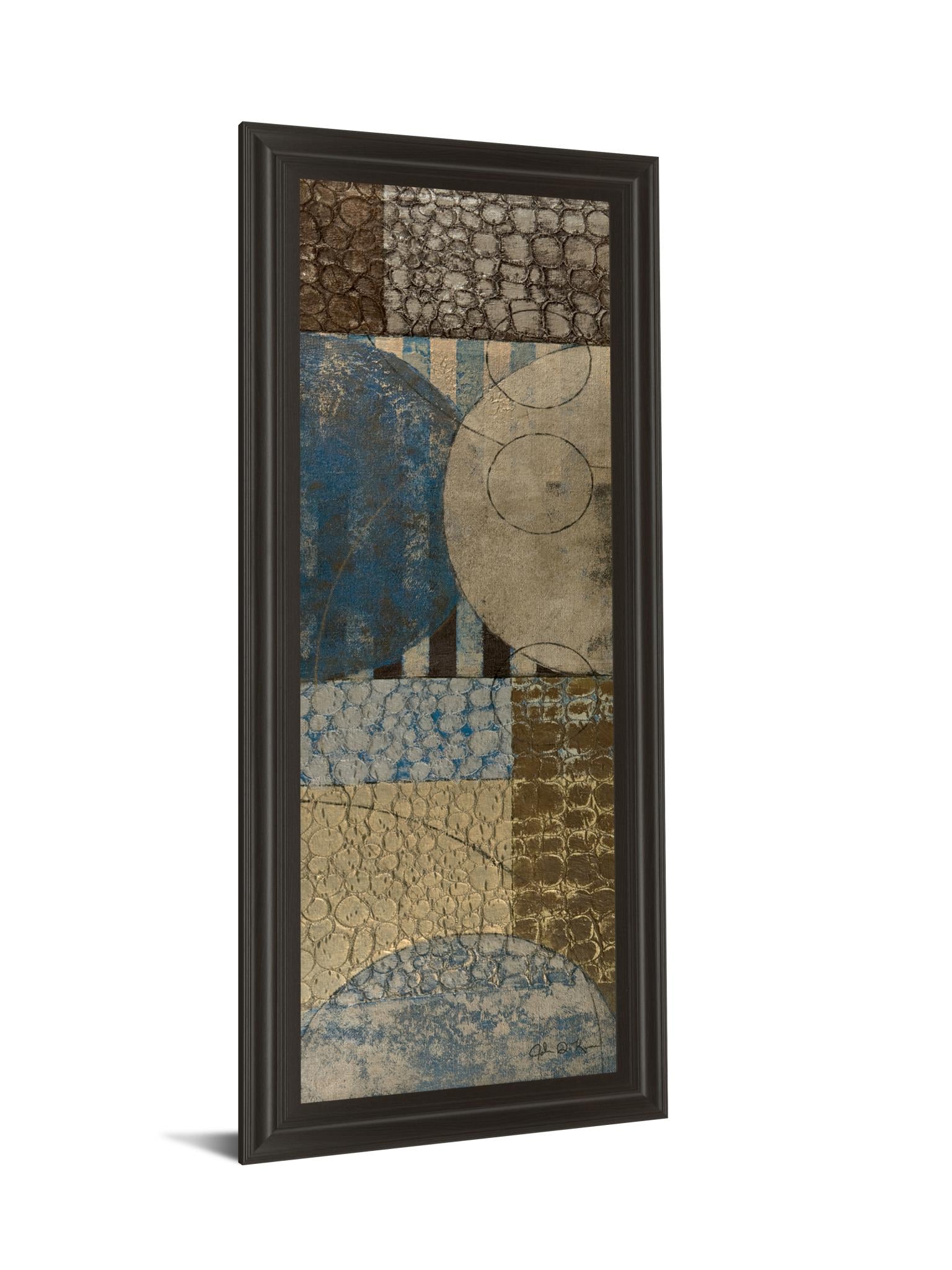 Bubble Structure Ii By John Kime 18X42 Framed Print