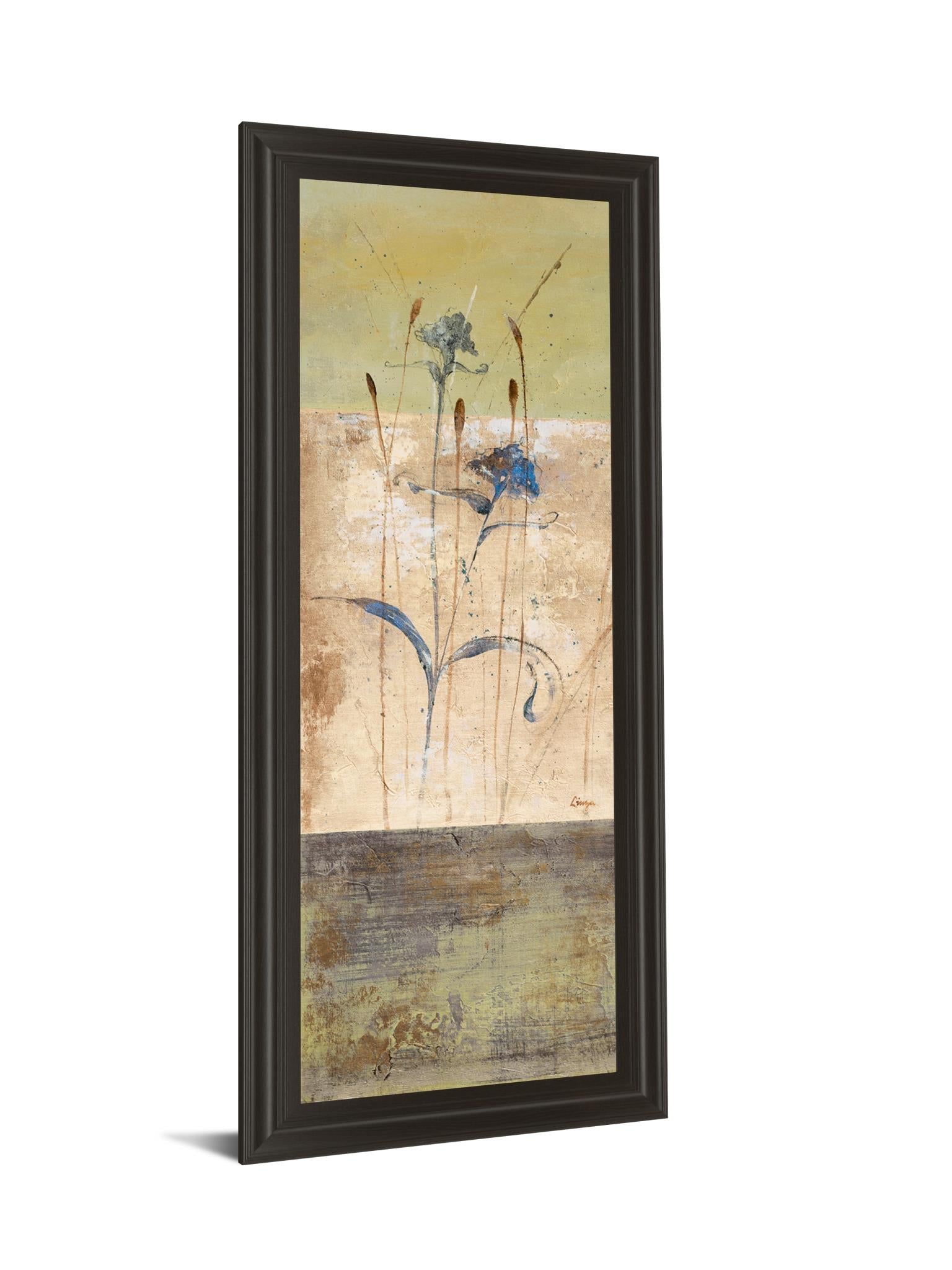 Kimono I By Loretta Linza 18X42 Framed Print