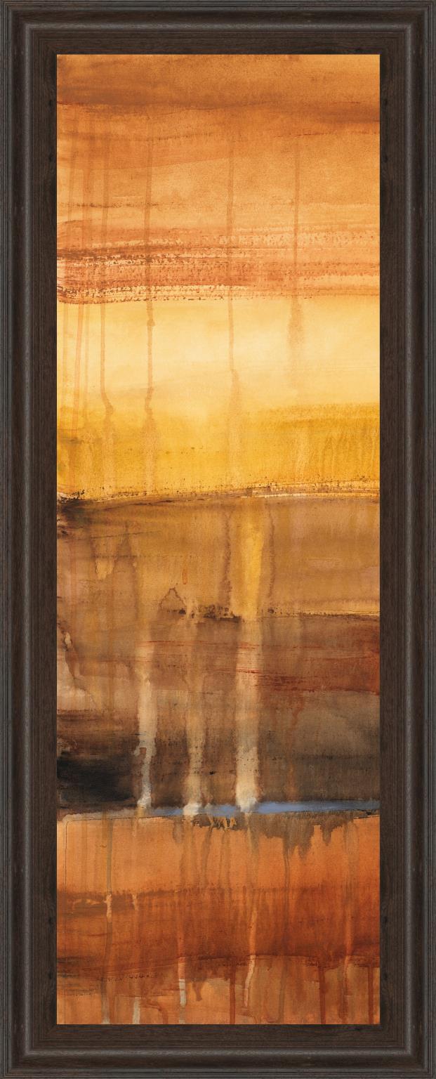 Autumn Glows I By Lanie Loreth 18X42 Framed Print