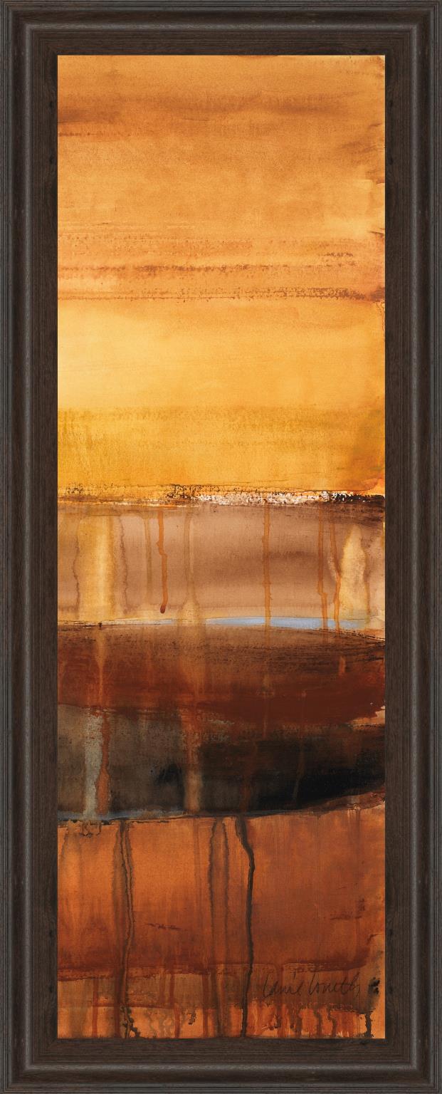 Autumn Glows Ii By Lanie Loreth 18X42 Framed Print