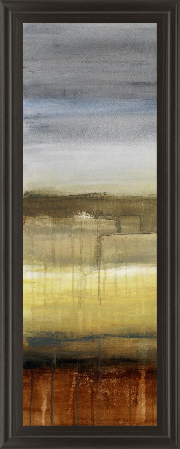 Summer Rain Ii  By Lanie Loreth 18X42 Framed Print