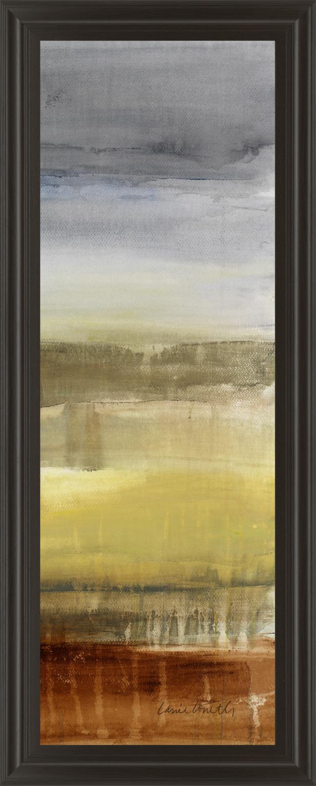 Summer Rain I By Lanie Loreth 18X42 Framed Print