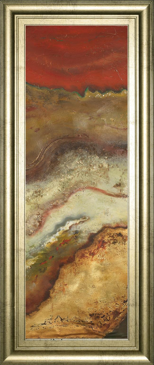 Tierra Panel Ii By Patricia Pinto 18X42 Framed Print