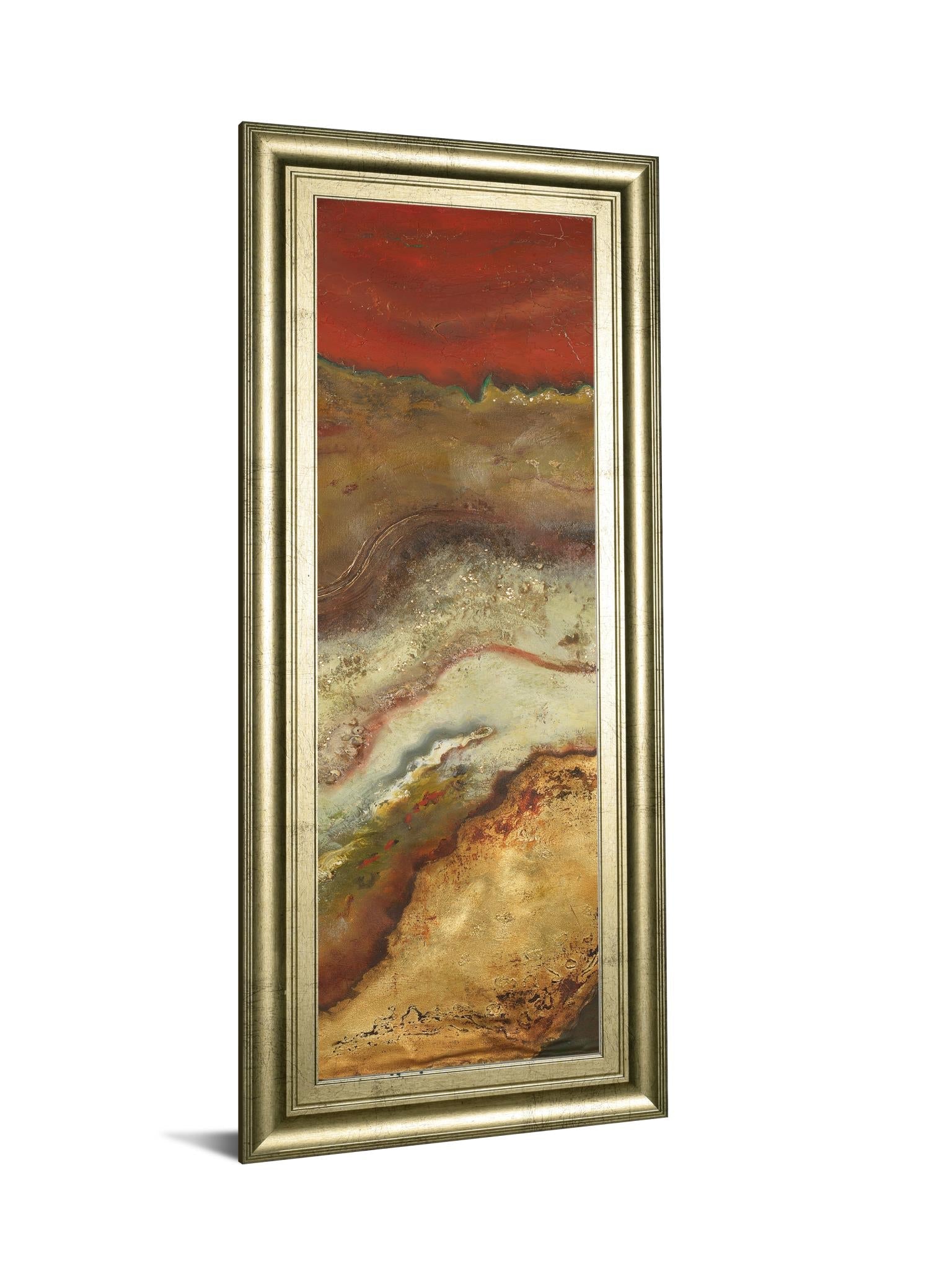Tierra Panel Ii By Patricia Pinto 18X42 Framed Print