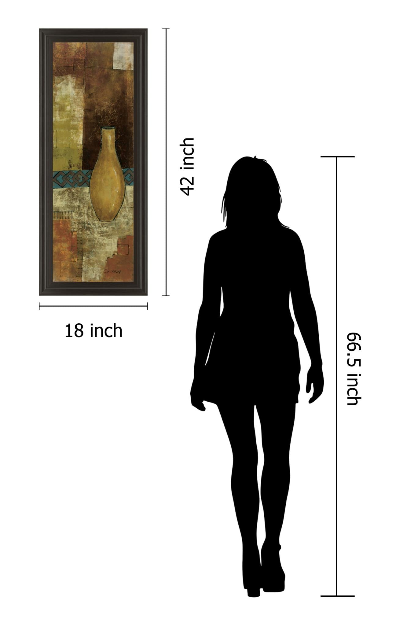 Autumn Solitude Ii By John Kime 18X42 Framed Print