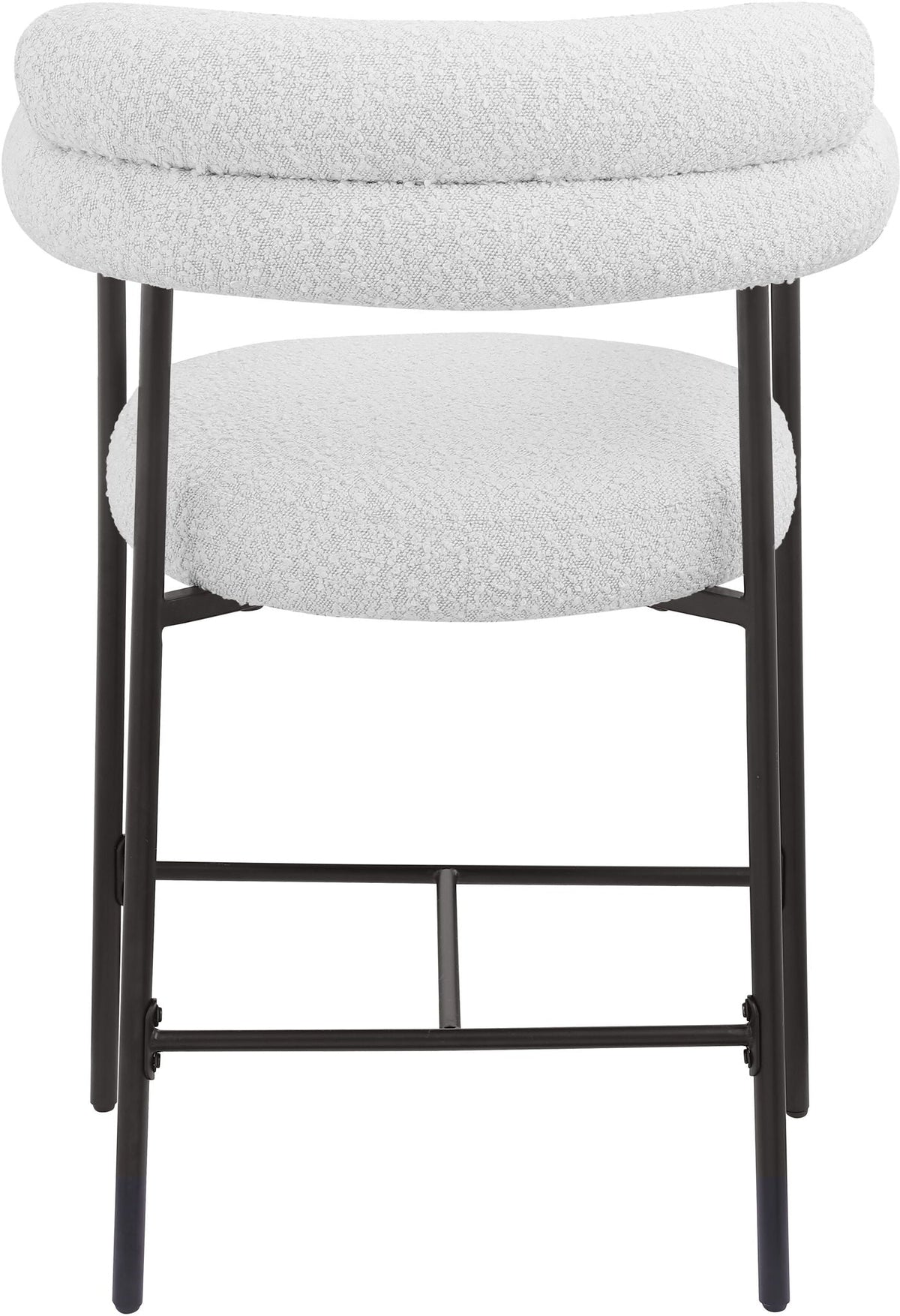 Blake - Counter Stool (Set of 2) with Black Base