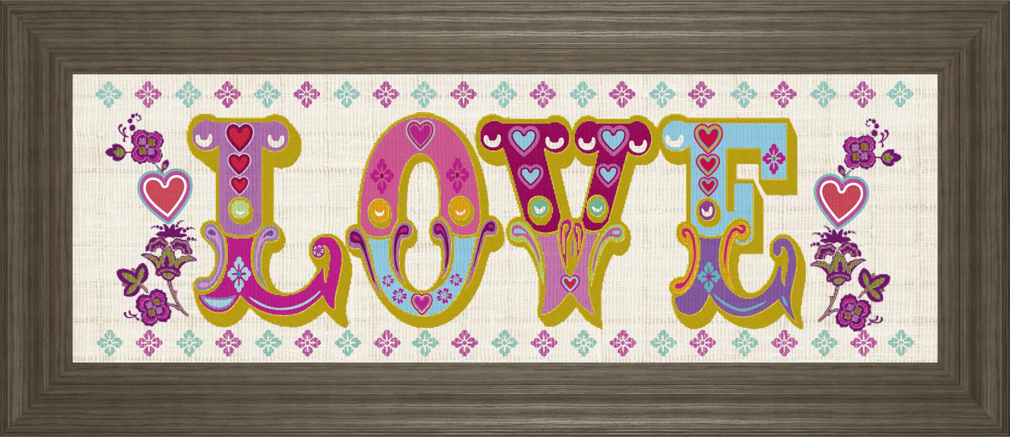 First Love By Tom Frazier 18X42 Framed Print