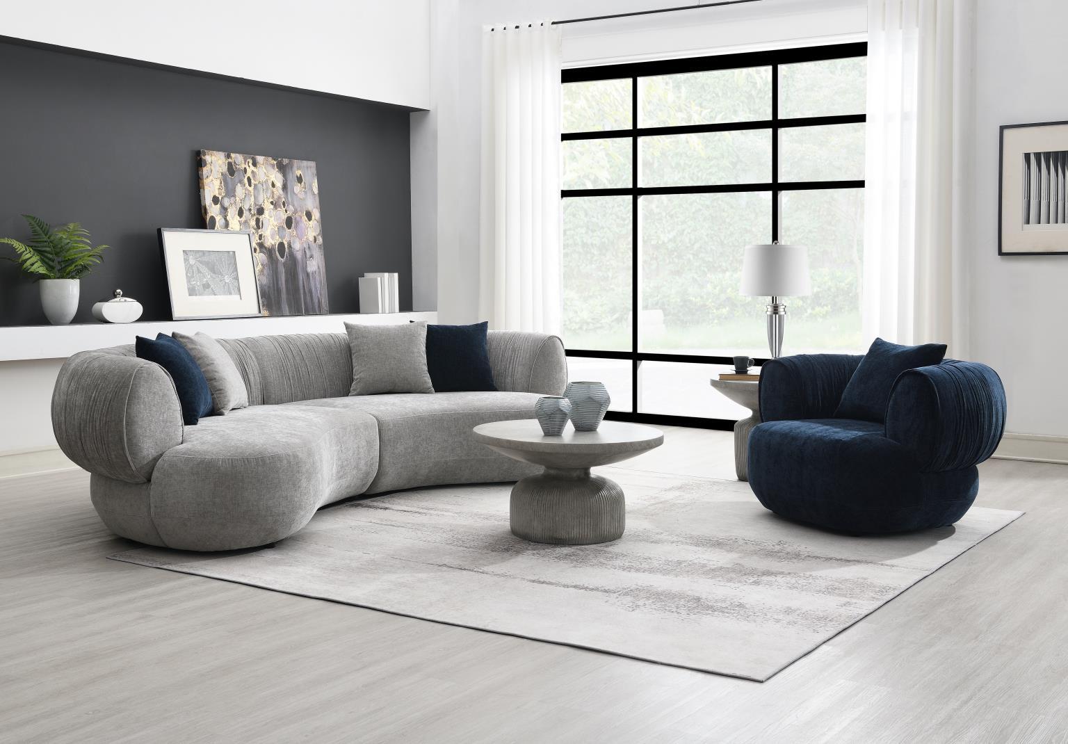 U307 - Accent Chair - Blue