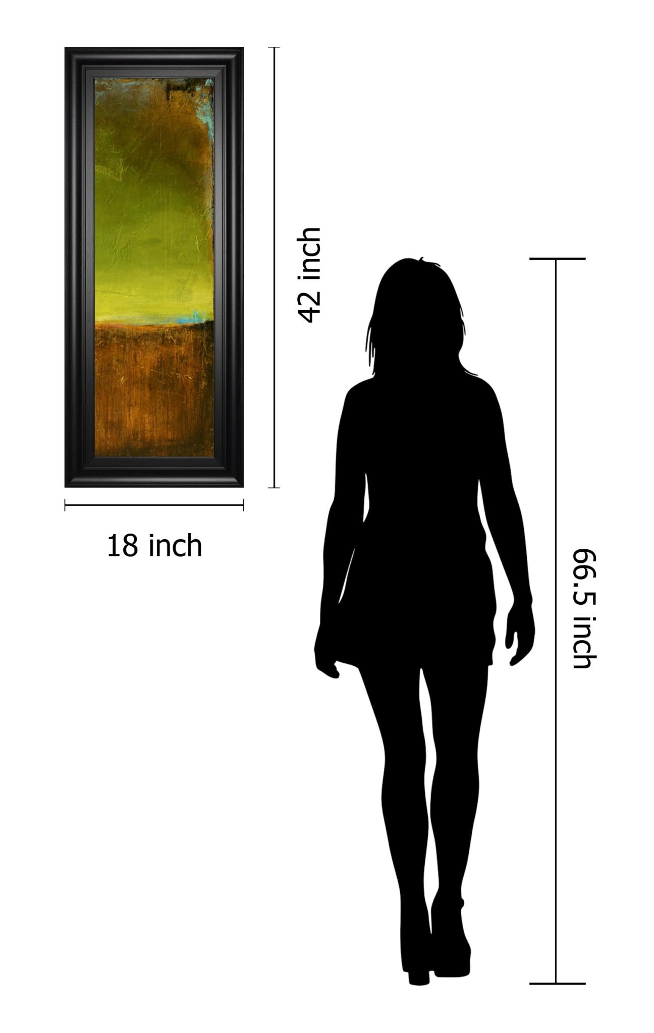 Antigua Bay Ii By Erin Ashley 18X42 Framed Print