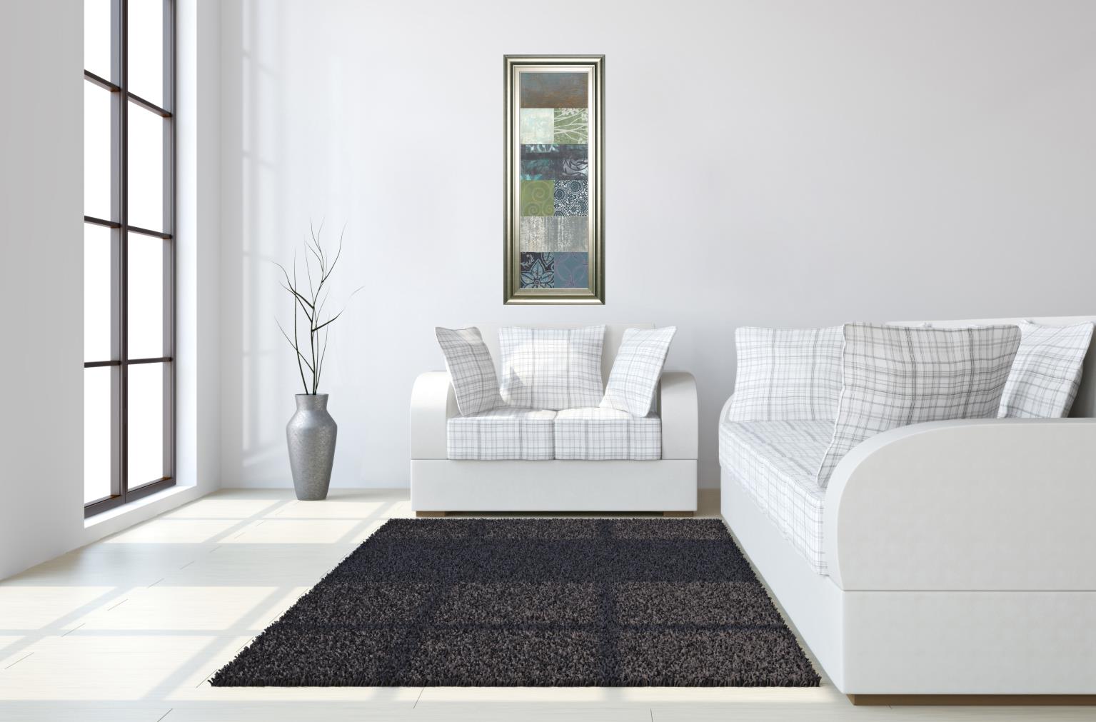 Zen Panel Ii By Vision Studio 18X42 Framed Print