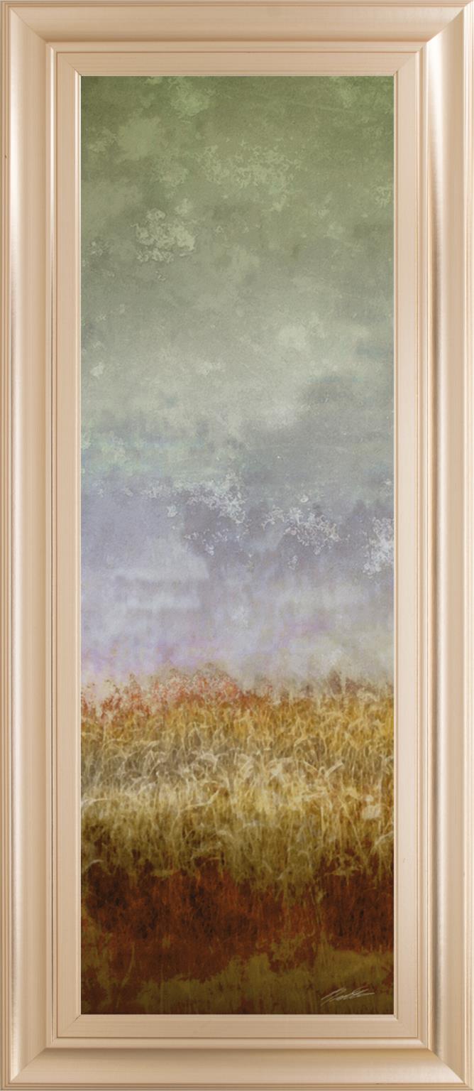 Lush Field Ii By John Butler 18X42 Framed Print