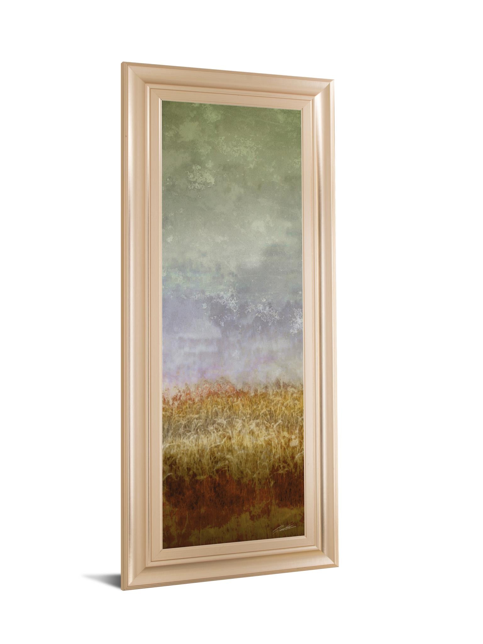 Lush Field Ii By John Butler 18X42 Framed Print