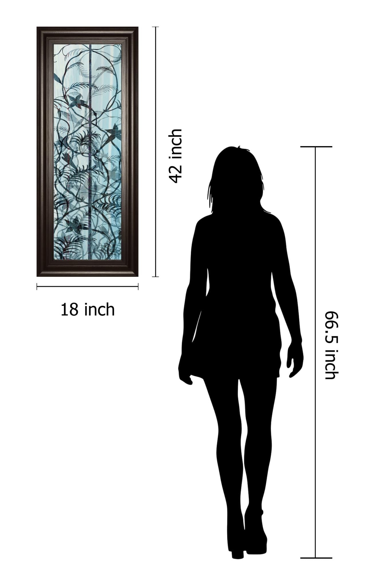 Climbers Ii By James Burghardt 18X42 Framed Print