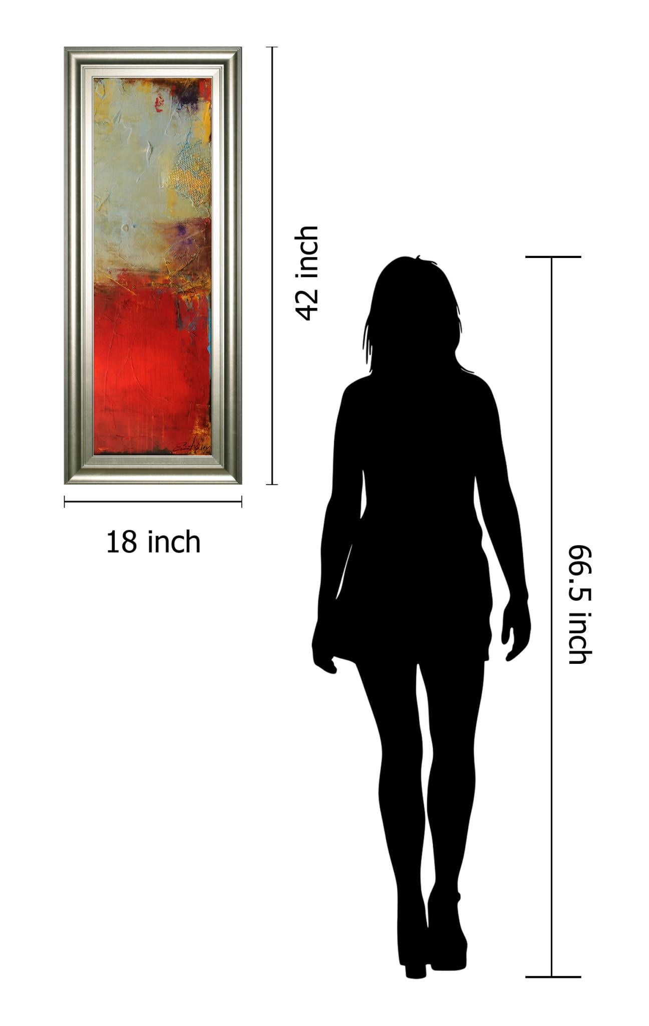 Chicago St. Rush Ii By Erin Ashley 18X42 Framed Print