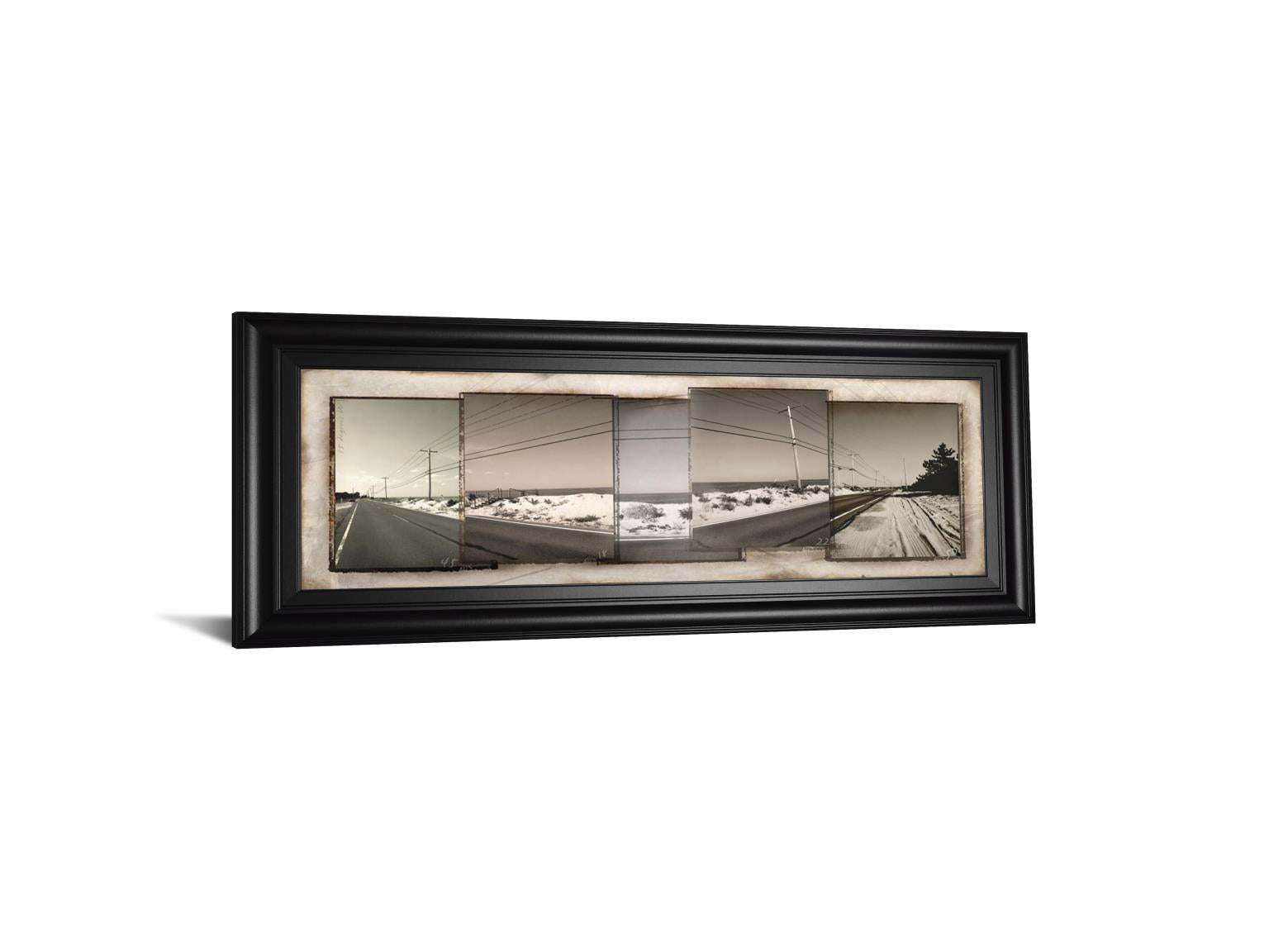 The Old Coast Road By Noah Bay 18X42 Framed Print