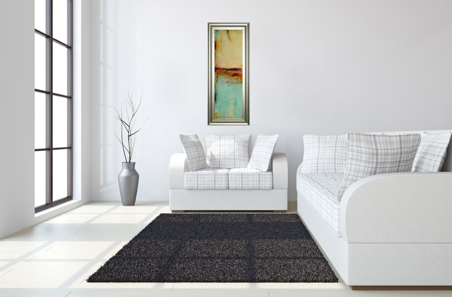 Eastside Story I By Erin Ashley 18X42 Framed Print
