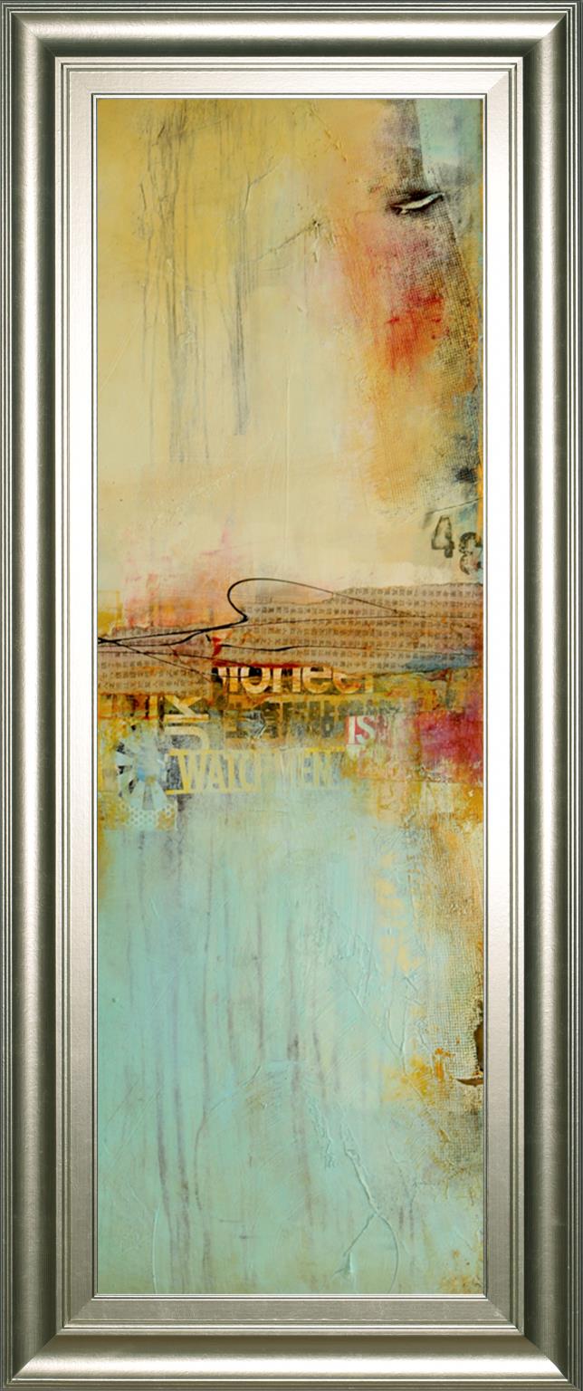 Eastside Story Ii By Erin Ashley 18X42 Framed Print