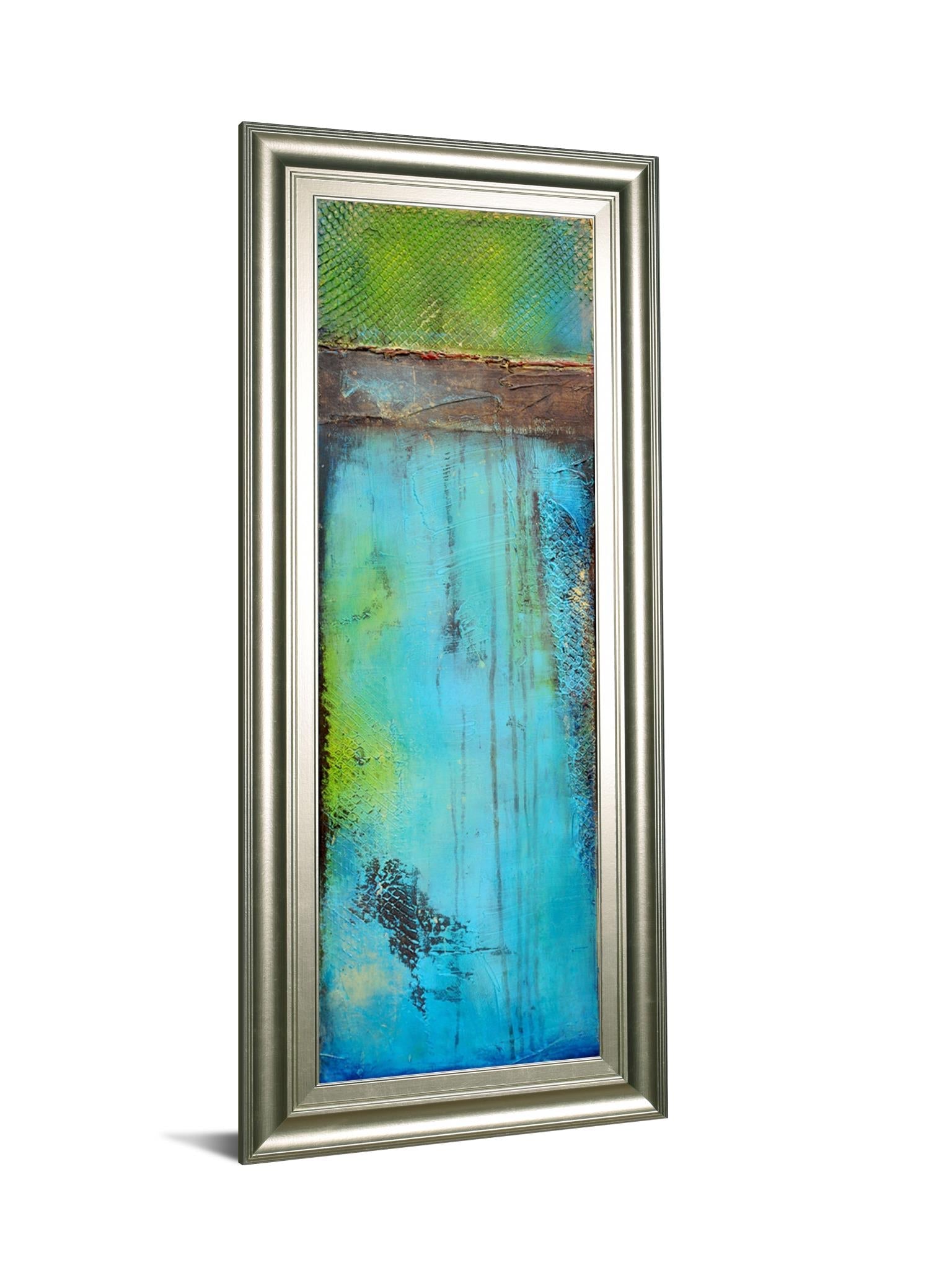 Fisher Island Ii By Erin Ashley 18X42 Framed Print