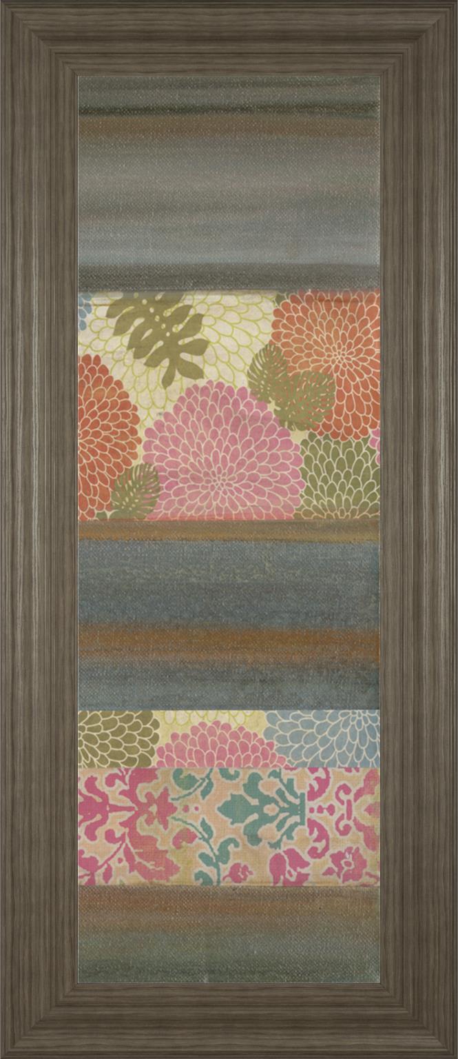 Pretty In Pink Iv By Willie Green-Aldridge 18X42 Framed Print