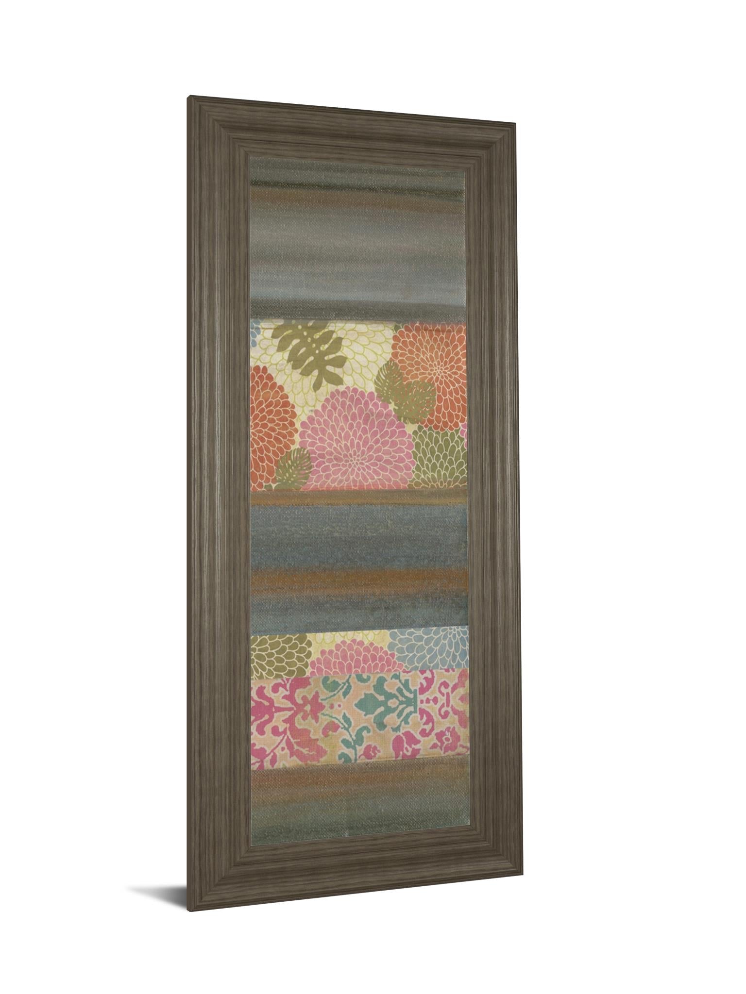 Pretty In Pink Iv By Willie Green-Aldridge 18X42 Framed Print