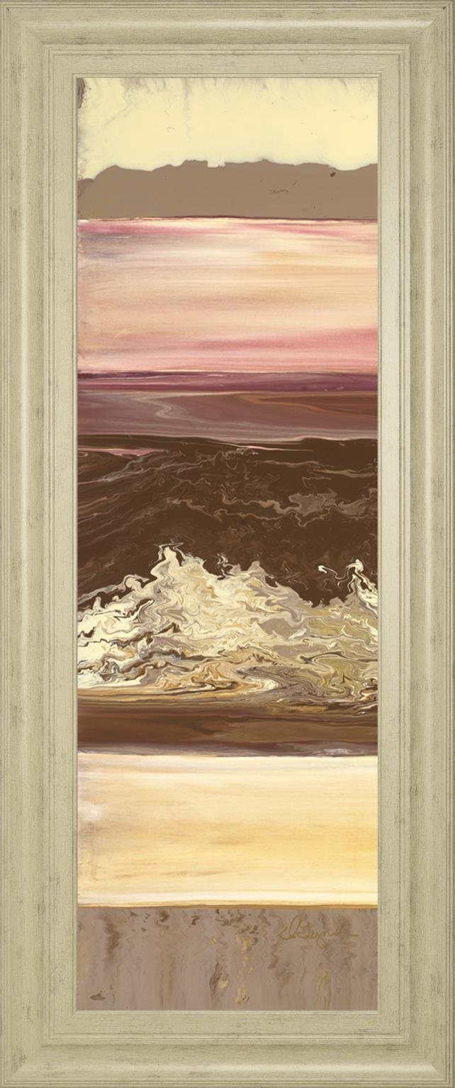 Down Under I By Dlynn Roll 18X42 Framed Print