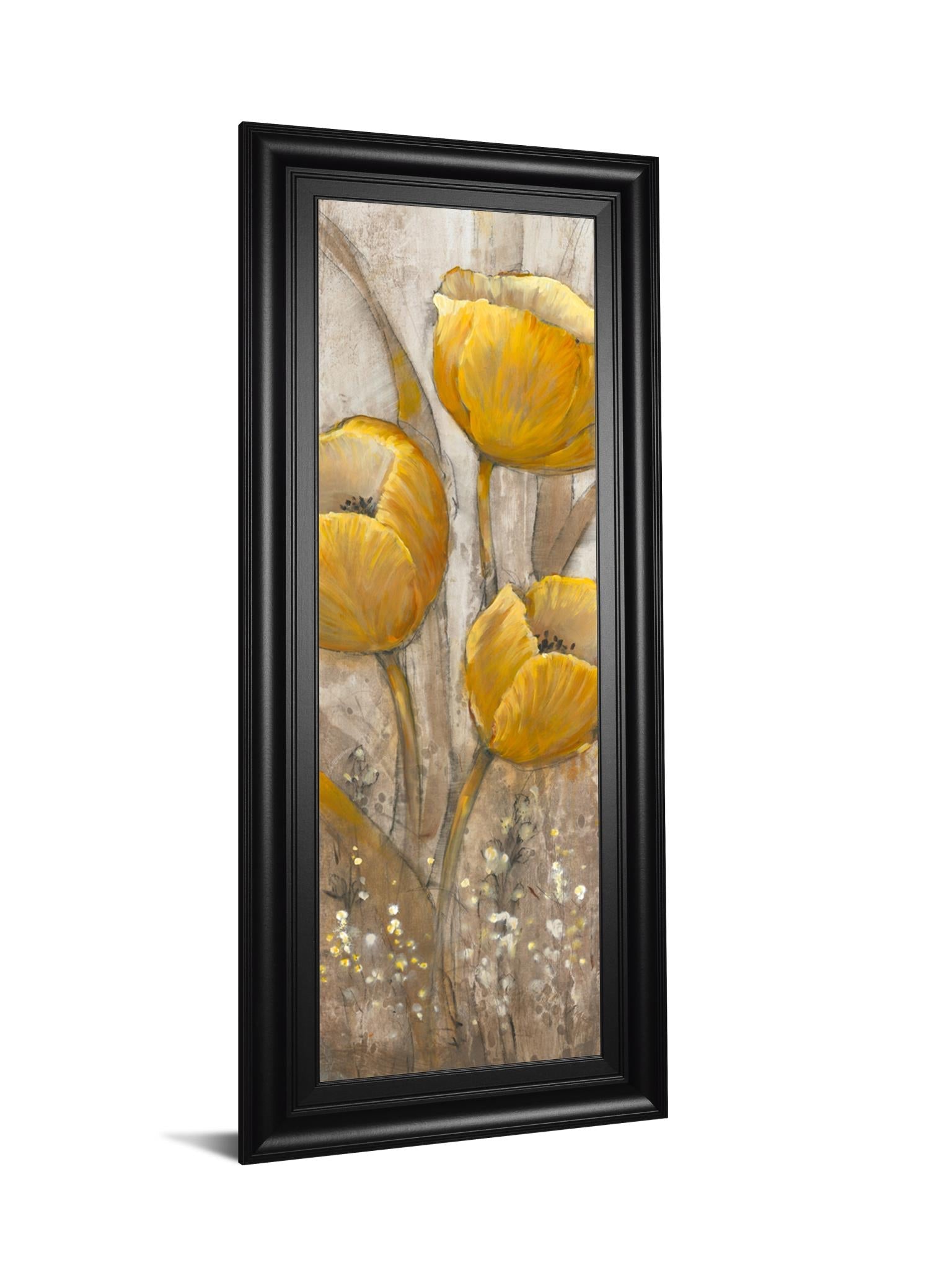 Ochre Tulips Ii By Tim Otoole 18X42 Framed Print