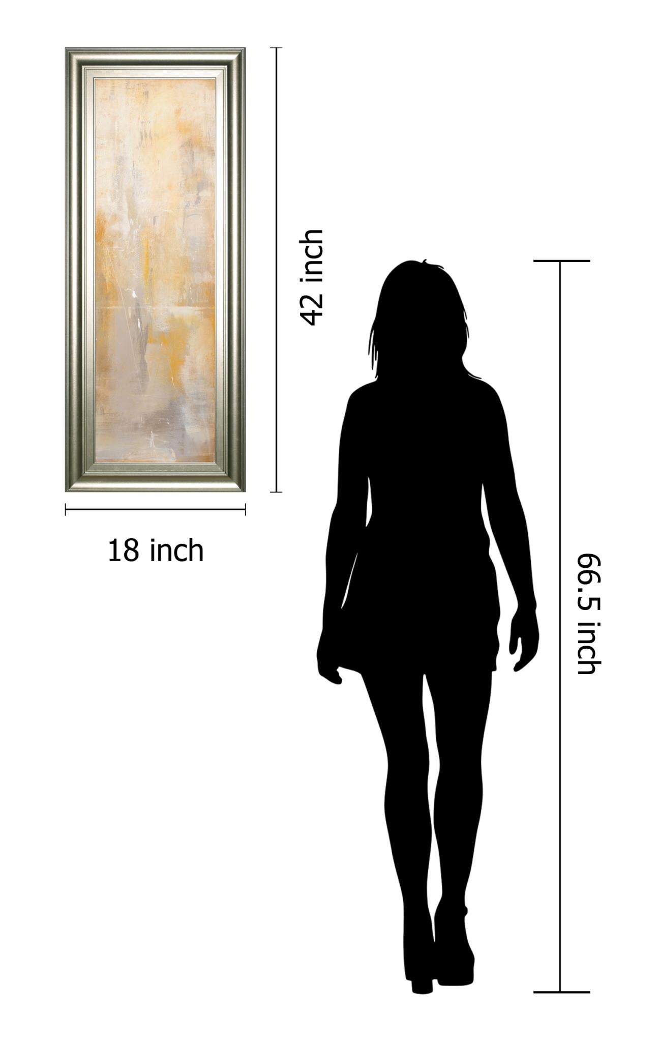 Careless Whisper Iii By Erin Ashley 18X42 Framed Print