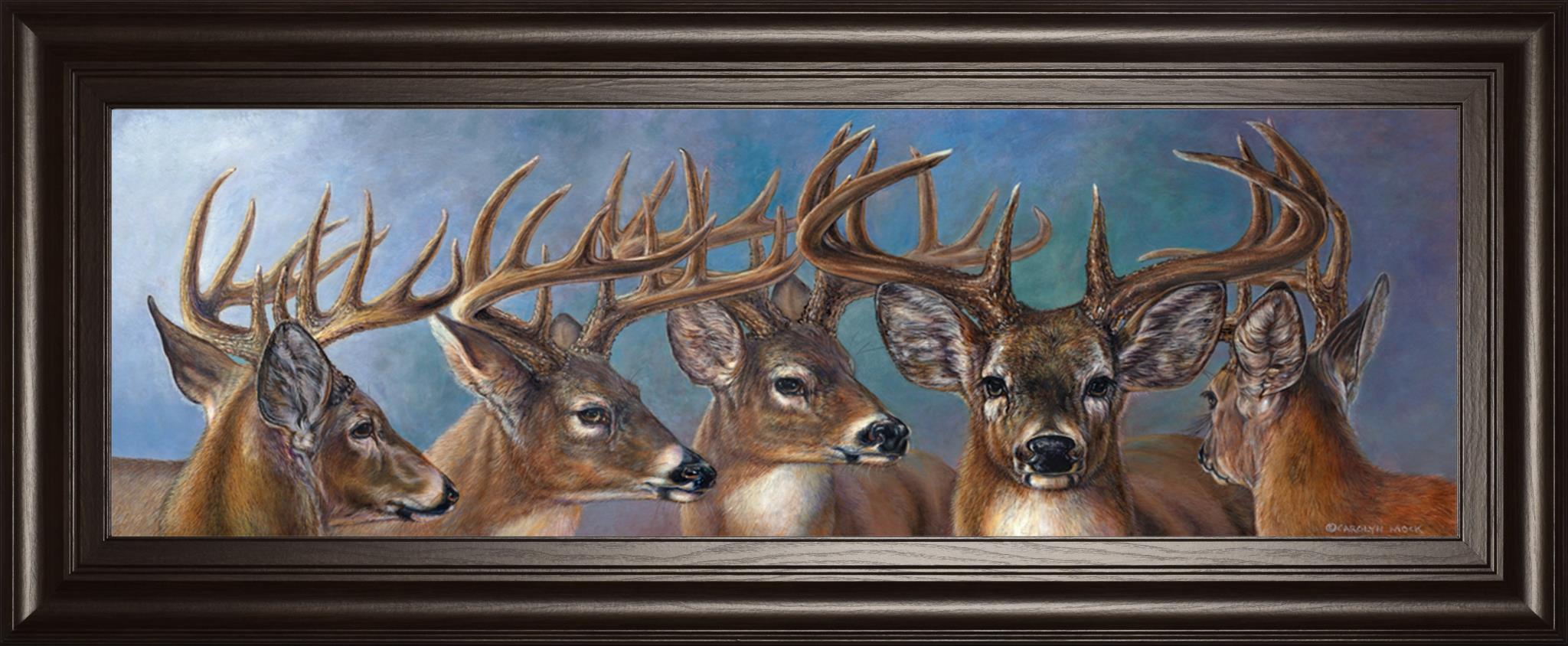 Five Bucks By Carolyn Mock 18X42 Framed Print