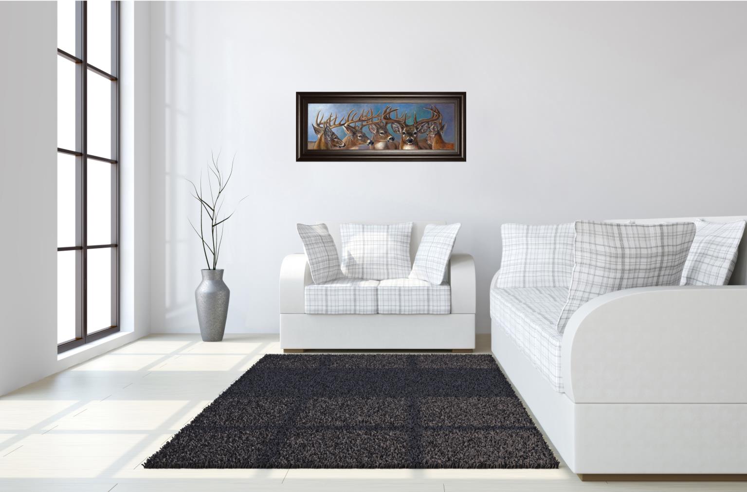 Five Bucks By Carolyn Mock 18X42 Framed Print