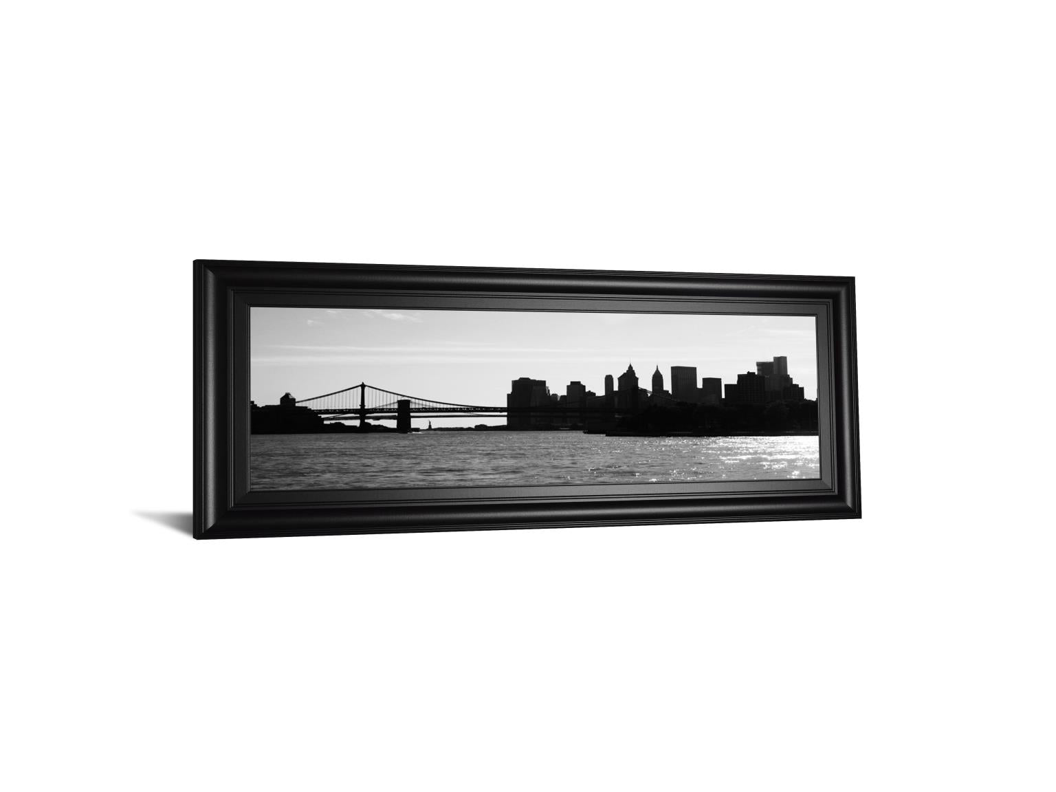 Ny Scenes I By Jeff Pica 18X42 Framed Print