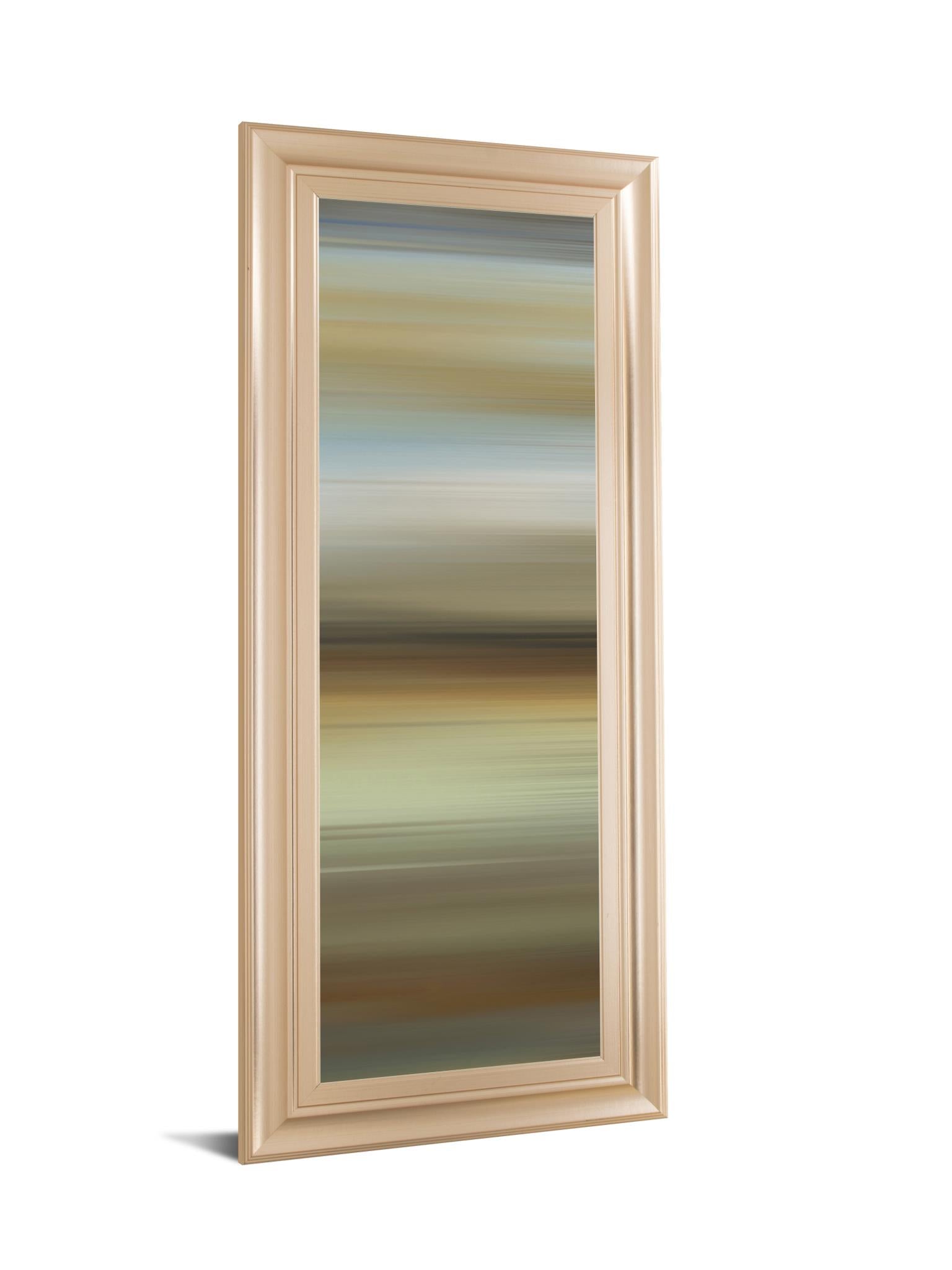 Abstract Horizon Ii By James Mcmaster 18X42 Framed Print