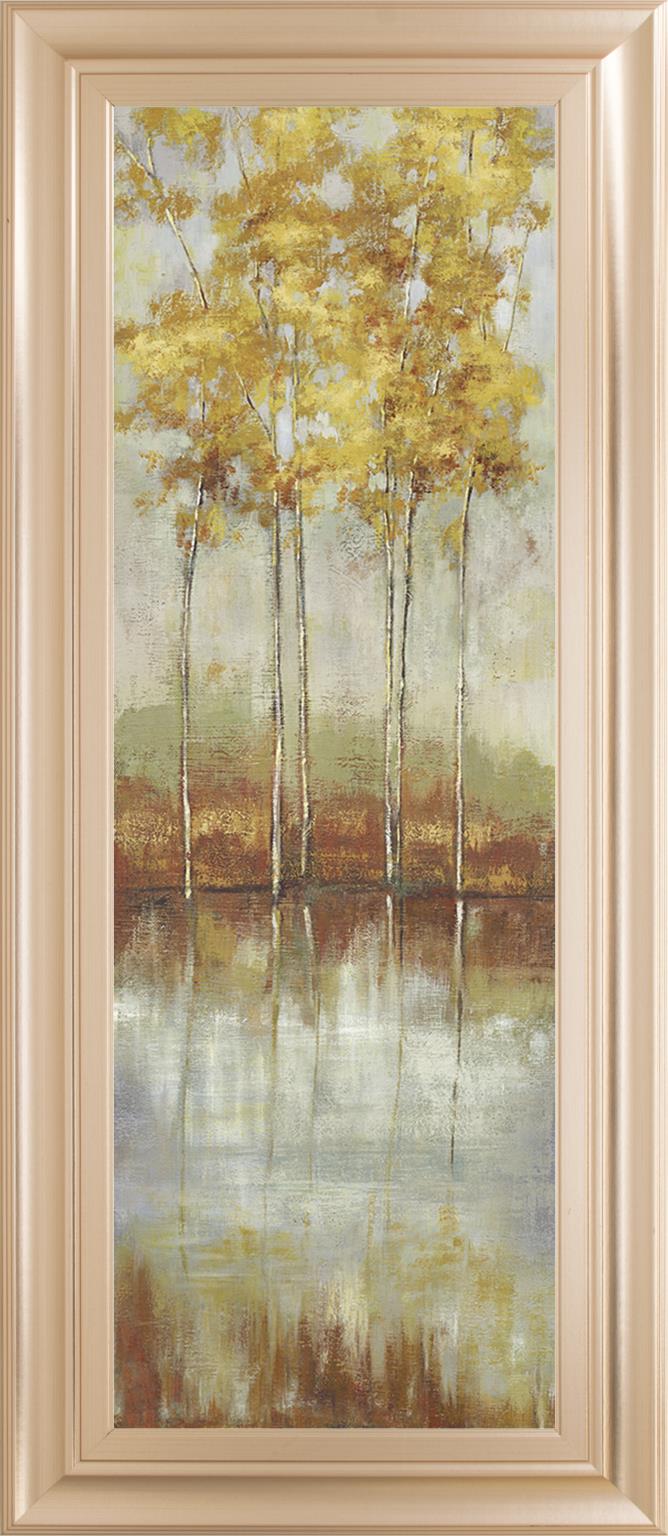 Reflections Ii By Allison Pearce 18X42 Framed Print