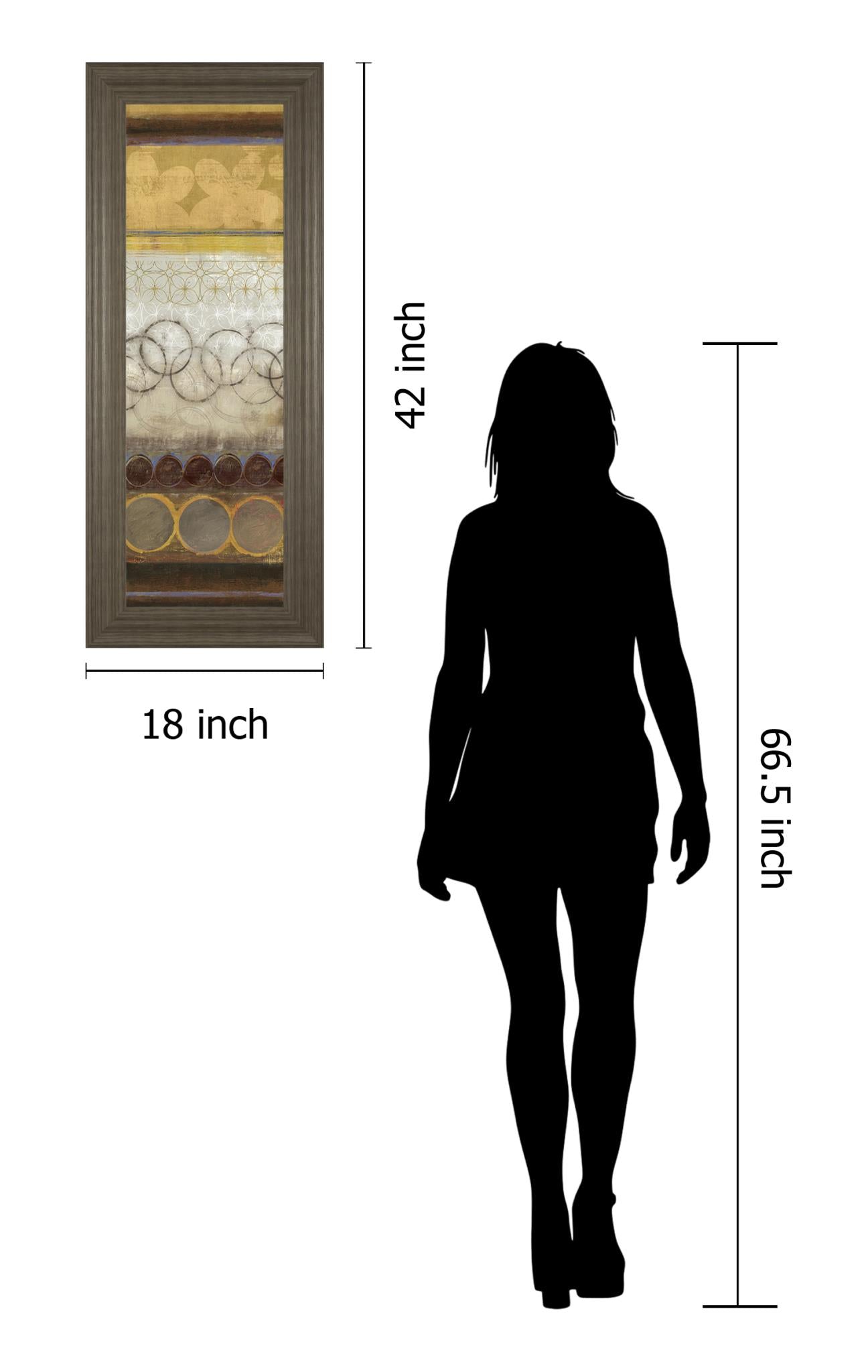 Mellow I By Allison Pearce 18X42 Framed Print