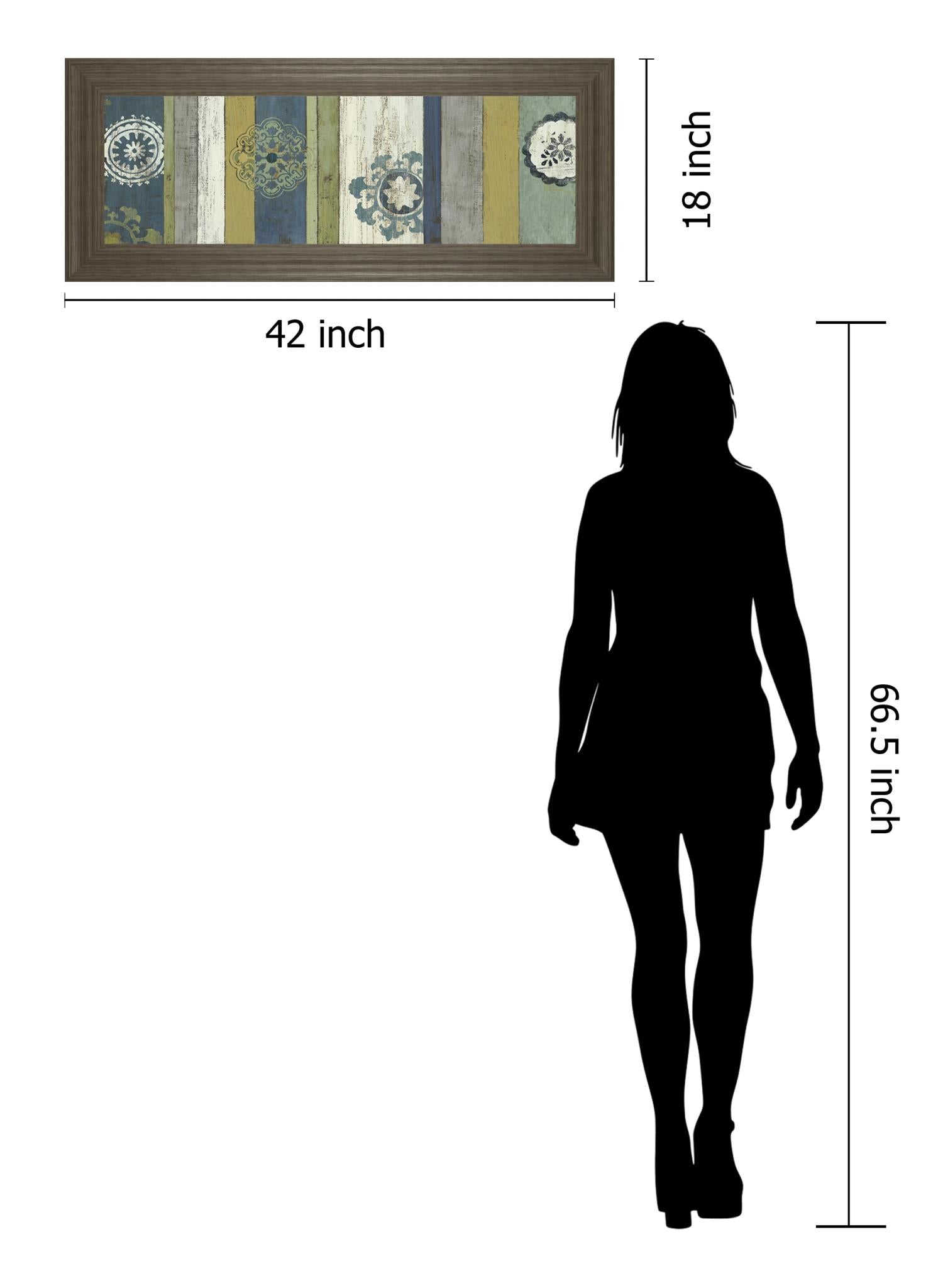 Marrakech Ii By Aimee Wilson 18X42 Framed Print