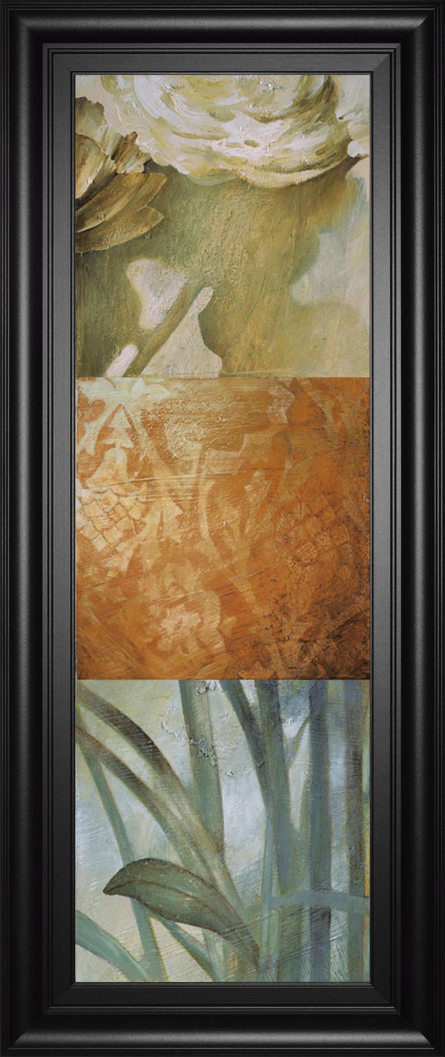 Square Choices By Thompson, L. 18X42 Framed Print