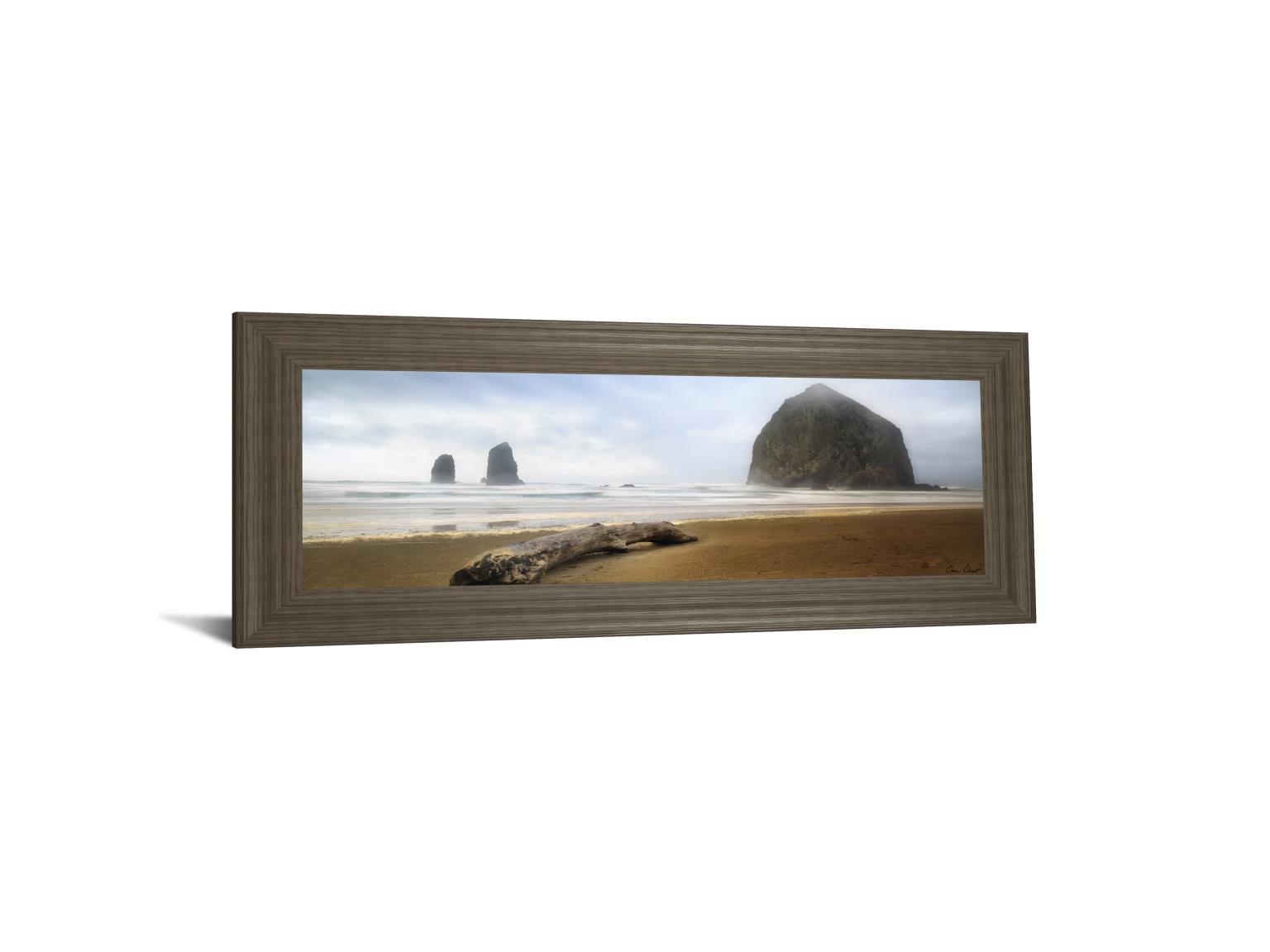 From Cannon Beach Ii By David Drost 18X42 Framed Print