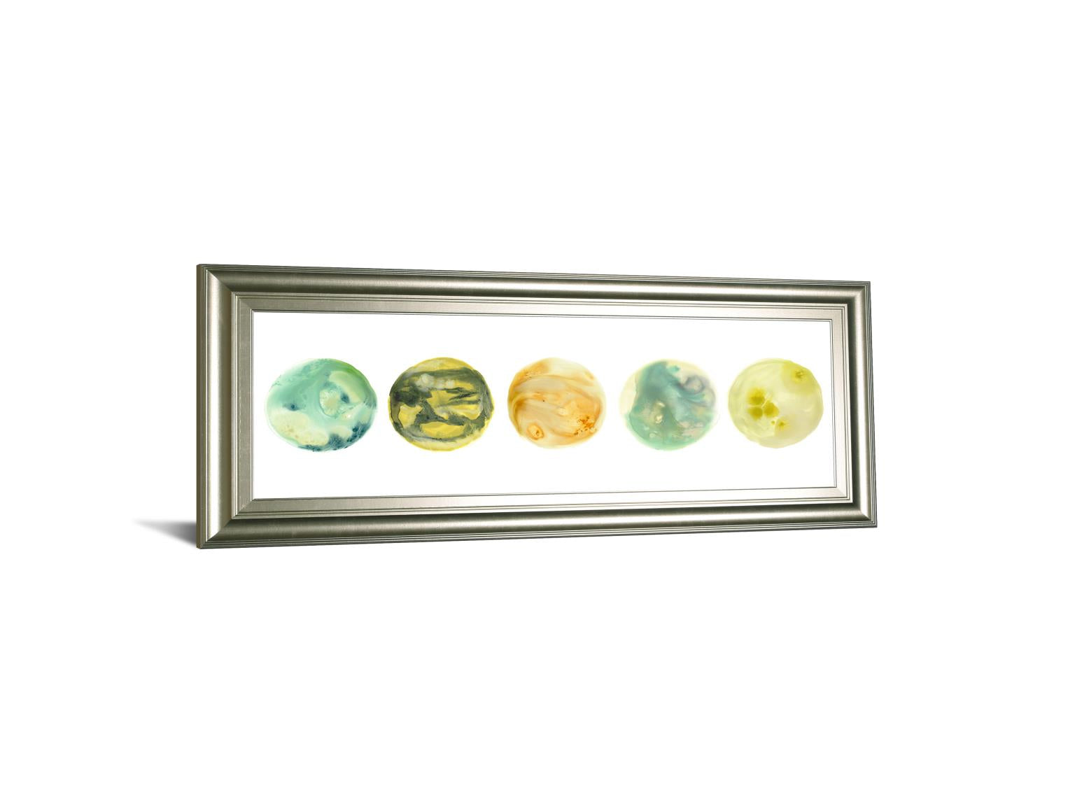 Planetary Vii By June Erica Vess 18X42 Framed Print