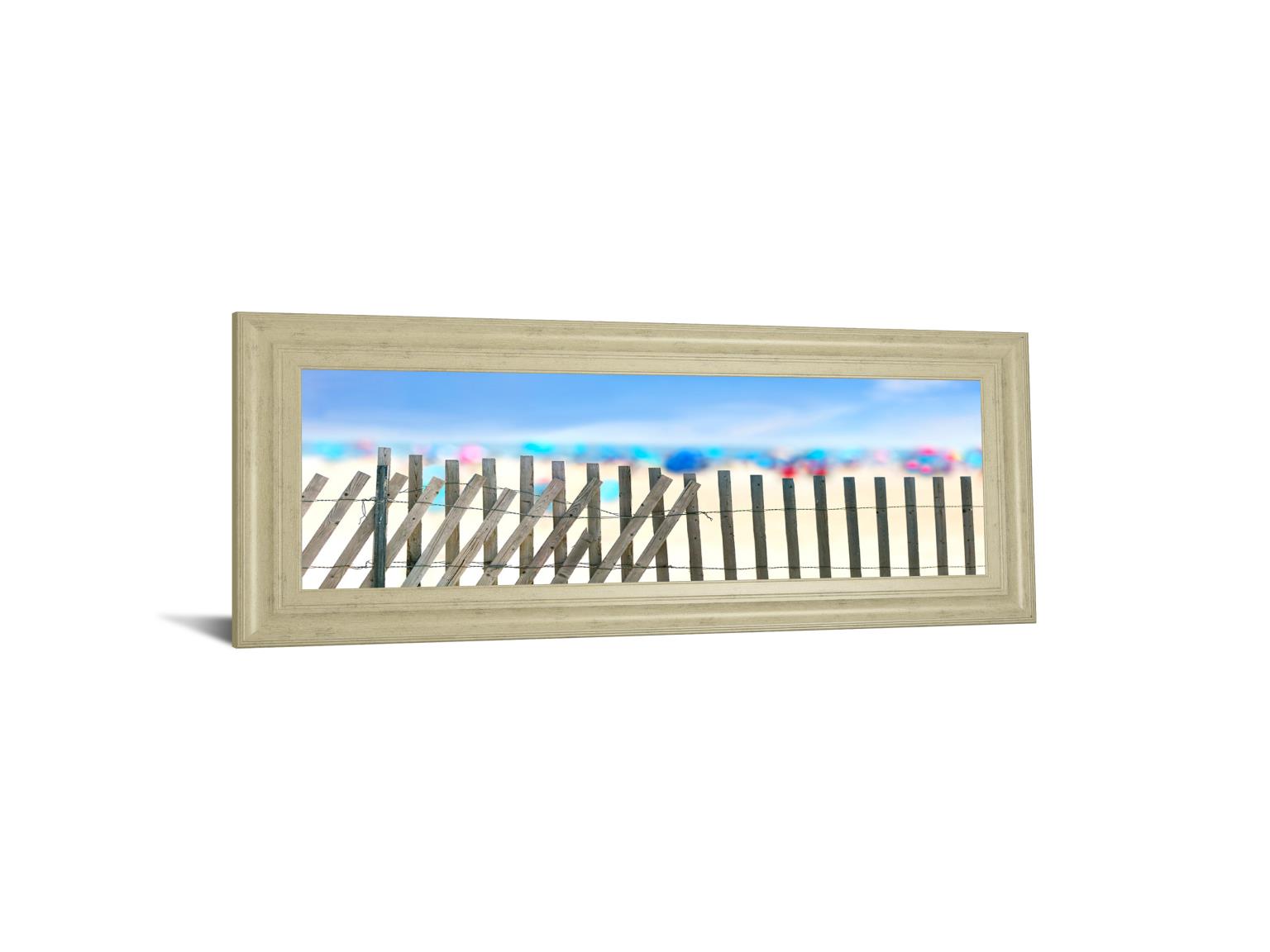 Beachscape Ii By James Mcloughlin 18X42 Framed Print