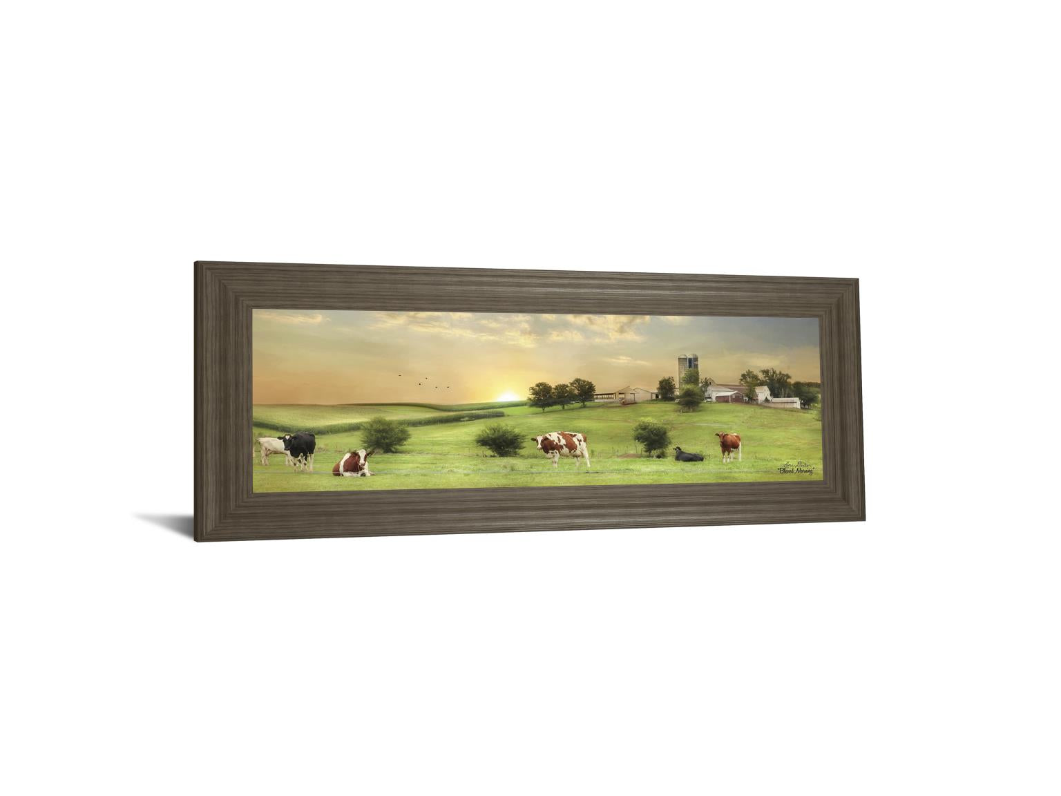 Blessed Morning By Lori Deiter 18X42 Framed Print