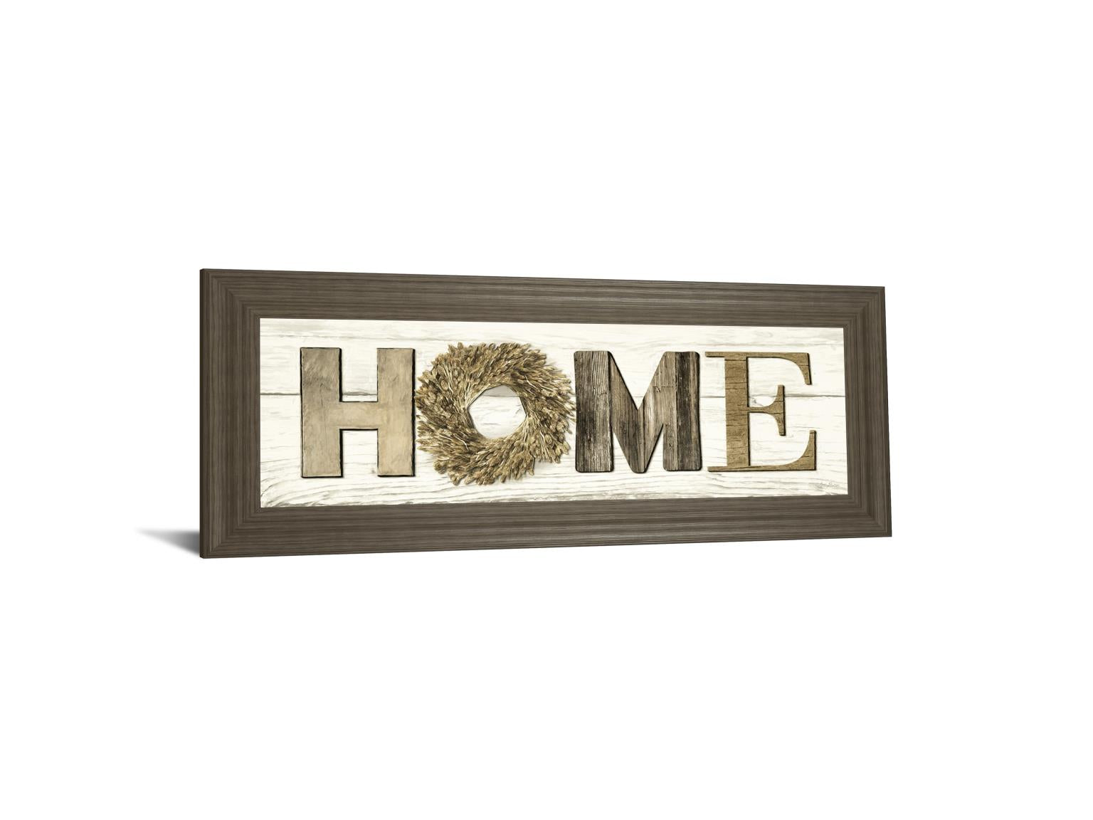 Home By Lori Deiter 18X42 Framed Print