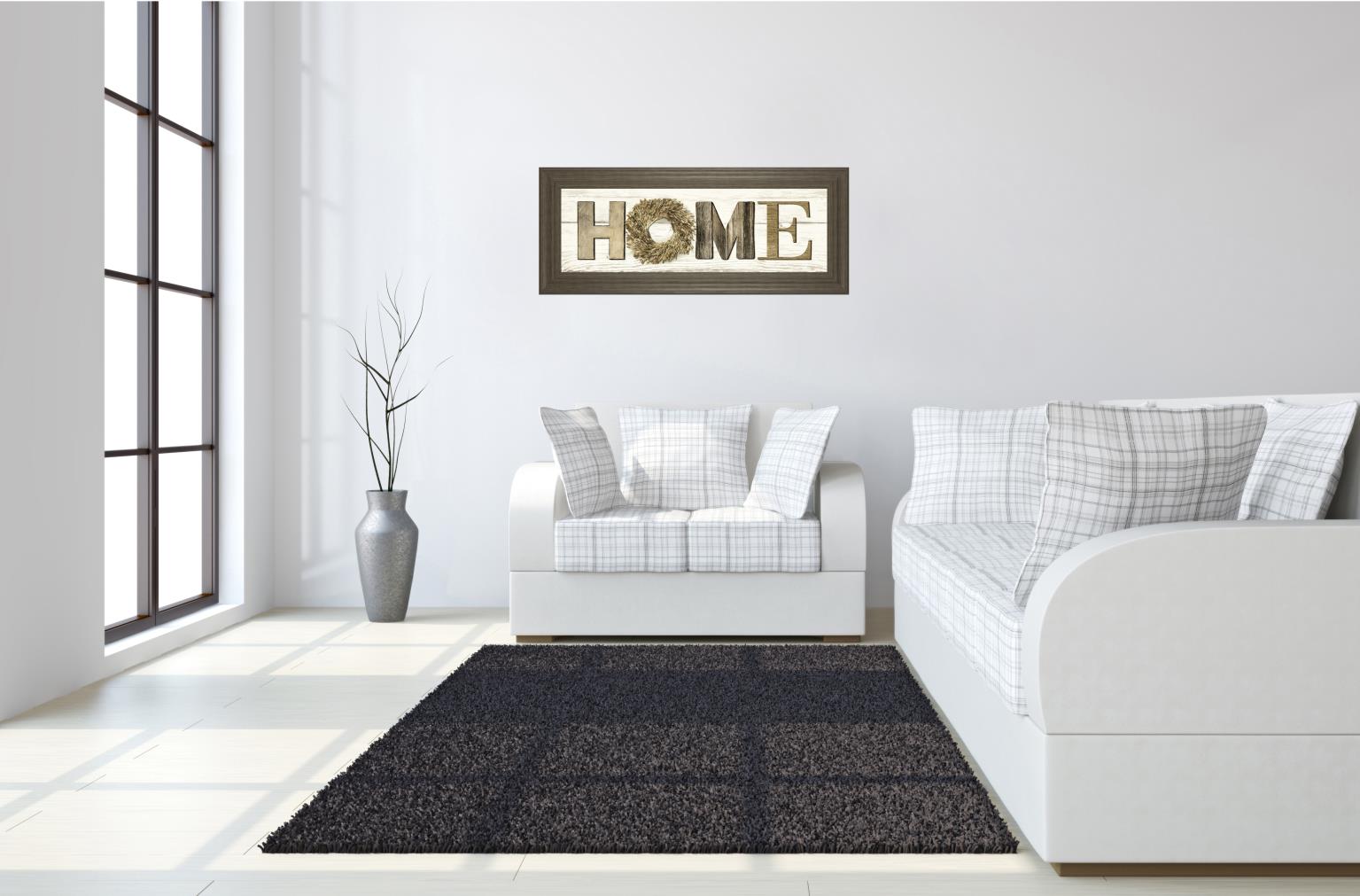 Home By Lori Deiter 18X42 Framed Print